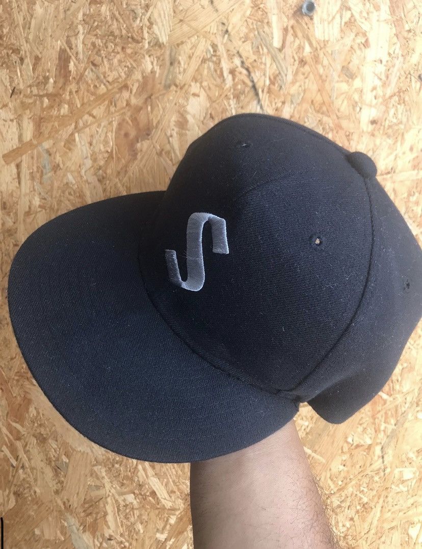 Japanese Brand 🔥Vintage🔥 “S” Japanese Baseball Team Reward Hat Size ONE SIZE - 3 Thumbnail