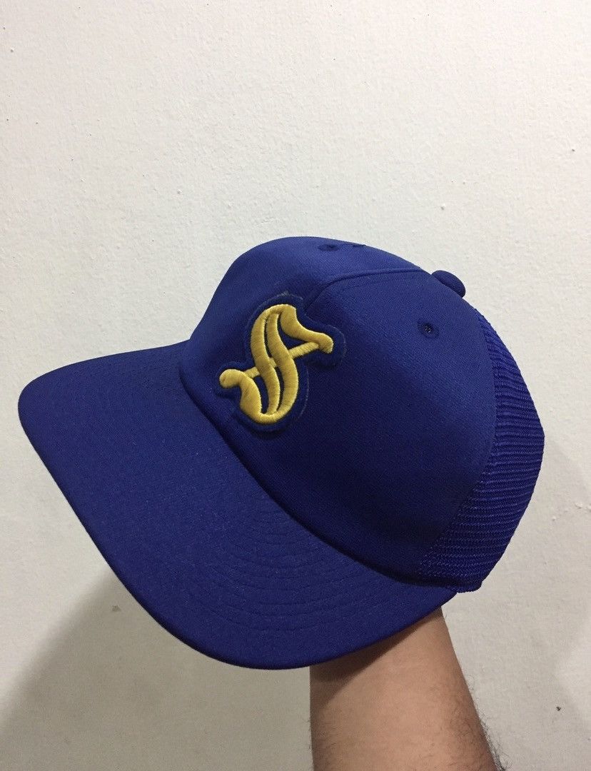 Japanese Brand 🔥Vintage🔥 “S” Embroid Homerun Yamaguci Japan Baseball Team Size ONE SIZE - 2 Thumbnail