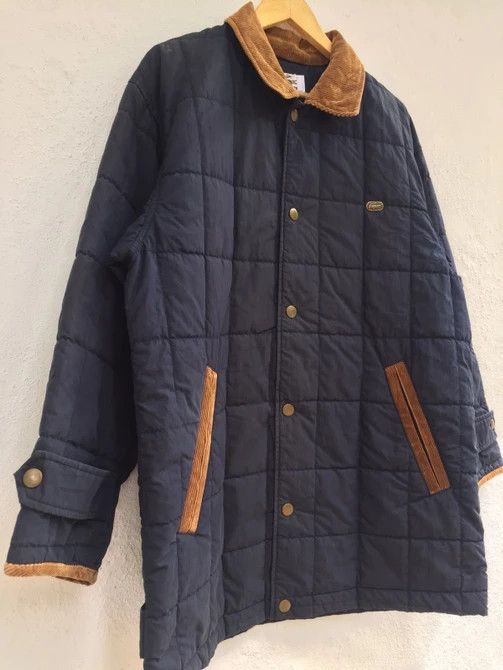 Lacoste LA COSTE QUILTED BUTTON DOWN SWEATER LIGHT JACKET Size US L / EU 52-54 / 3 - 8 Thumbnail