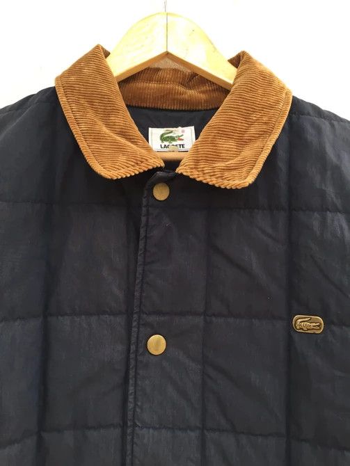 Lacoste LA COSTE QUILTED BUTTON DOWN SWEATER LIGHT JACKET Size US L / EU 52-54 / 3 - 6 Thumbnail