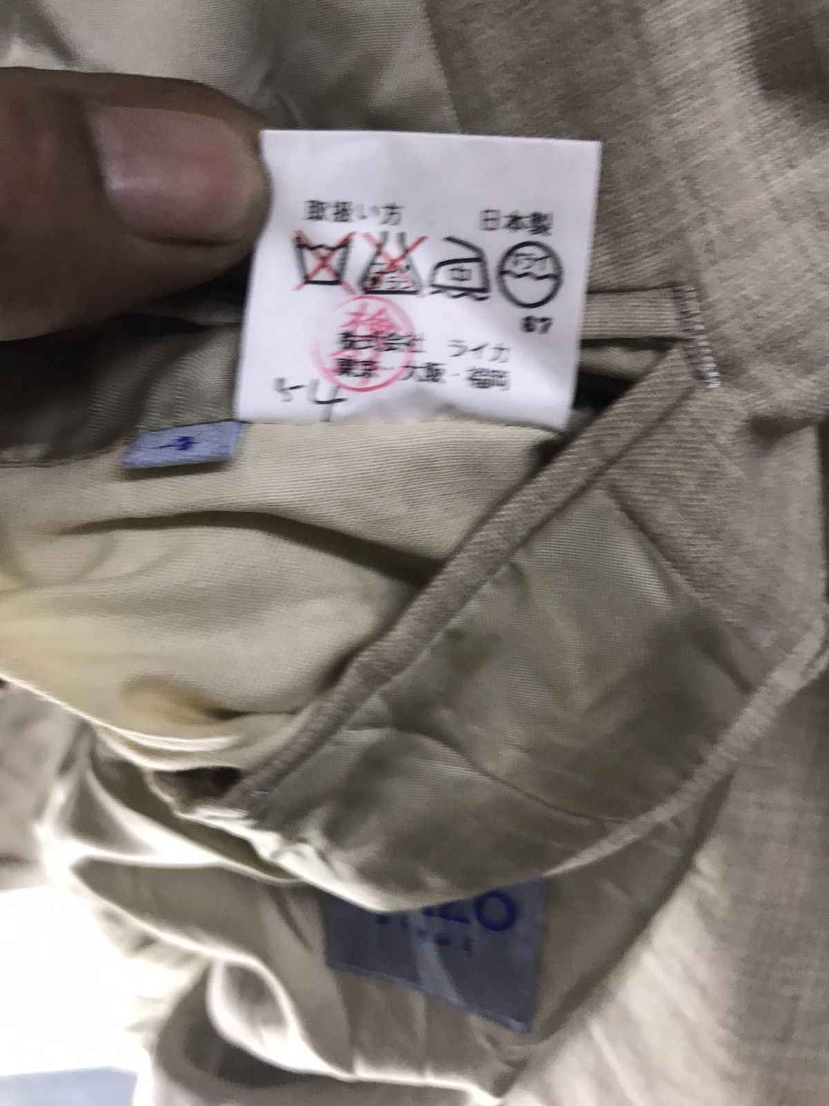 Designer × Japanese Brand × Kenzo Kenzo homme blazer coat Size US XL / EU 56 / 4 - 6 Thumbnail