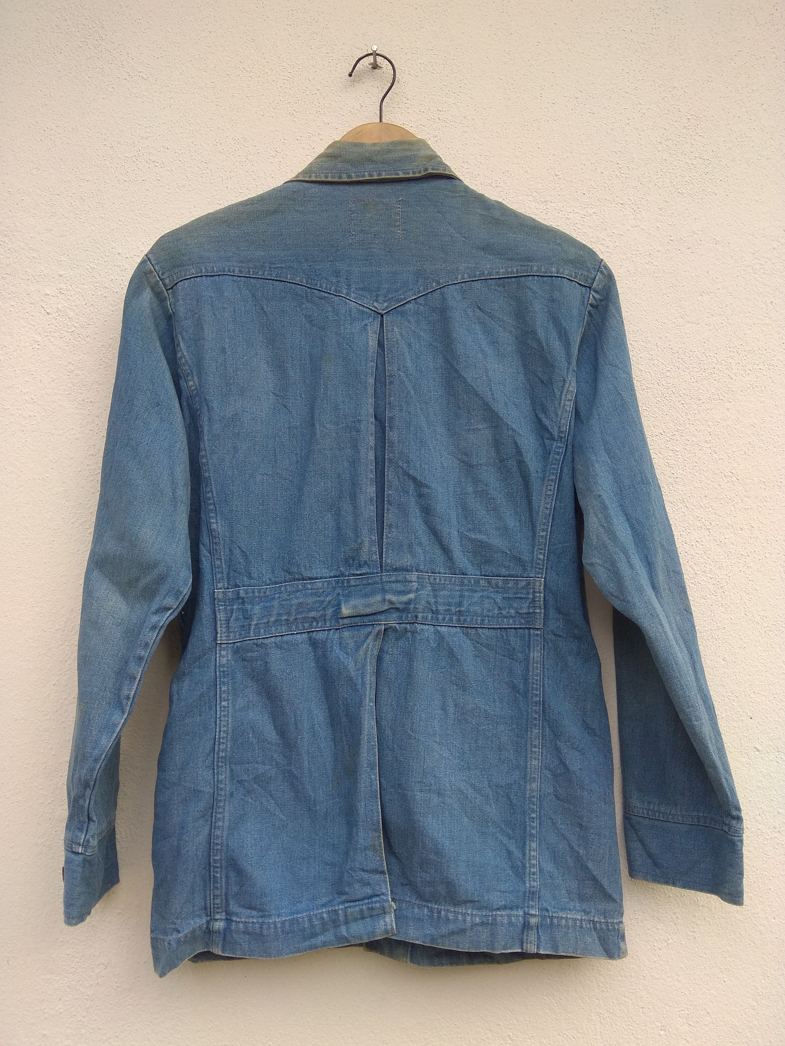 Vintage Wrangler seasoned light denim jacket Size US M / EU 48-50 / 2 - 2 Thumbnail