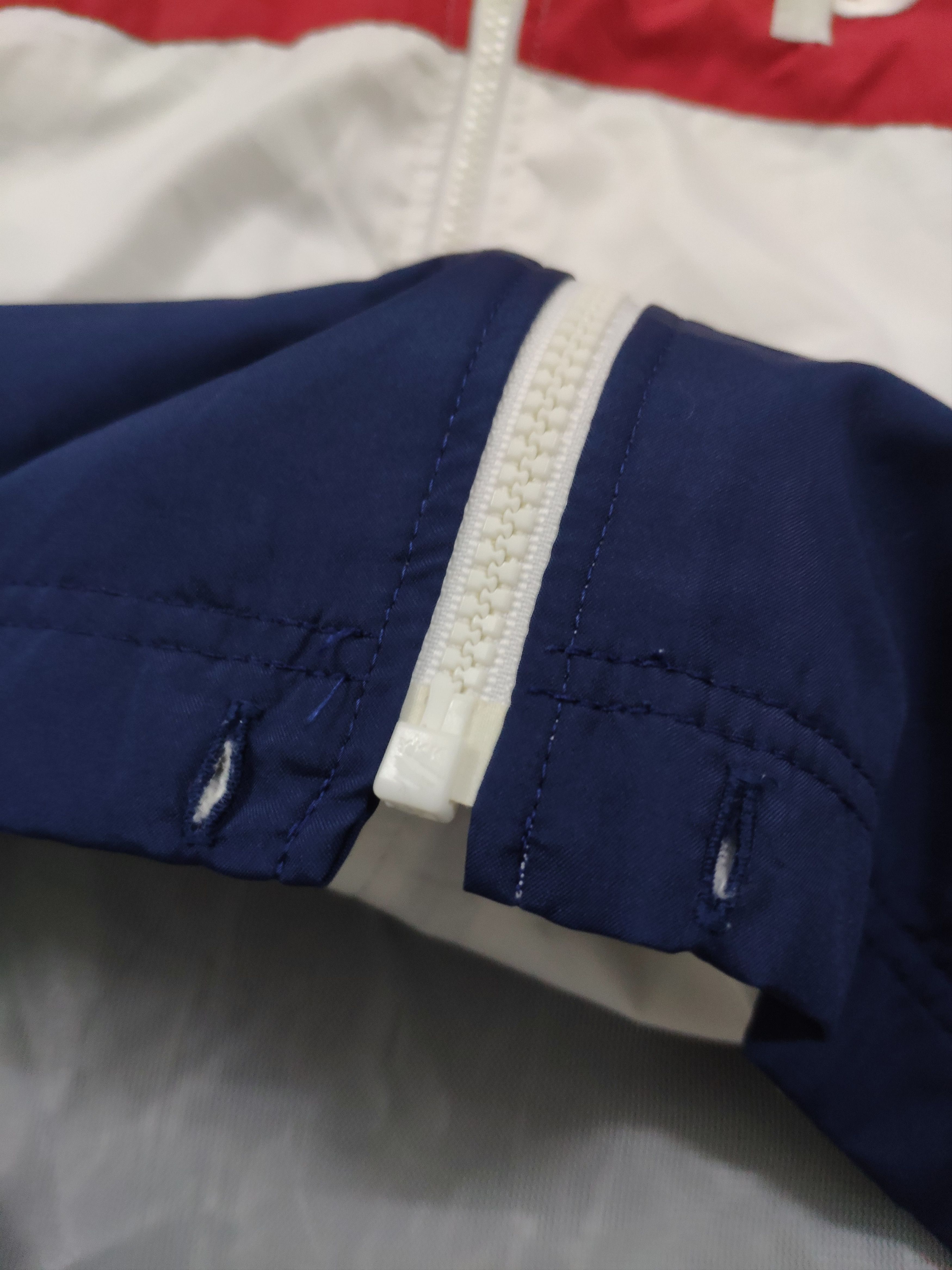 Japanese Brand × Le Coq Sportif × Vintage Vintage Le Coq Sportif Big Logo Zip Up Jacket Size US L / EU 52-54 / 3 - 18 Thumbnail