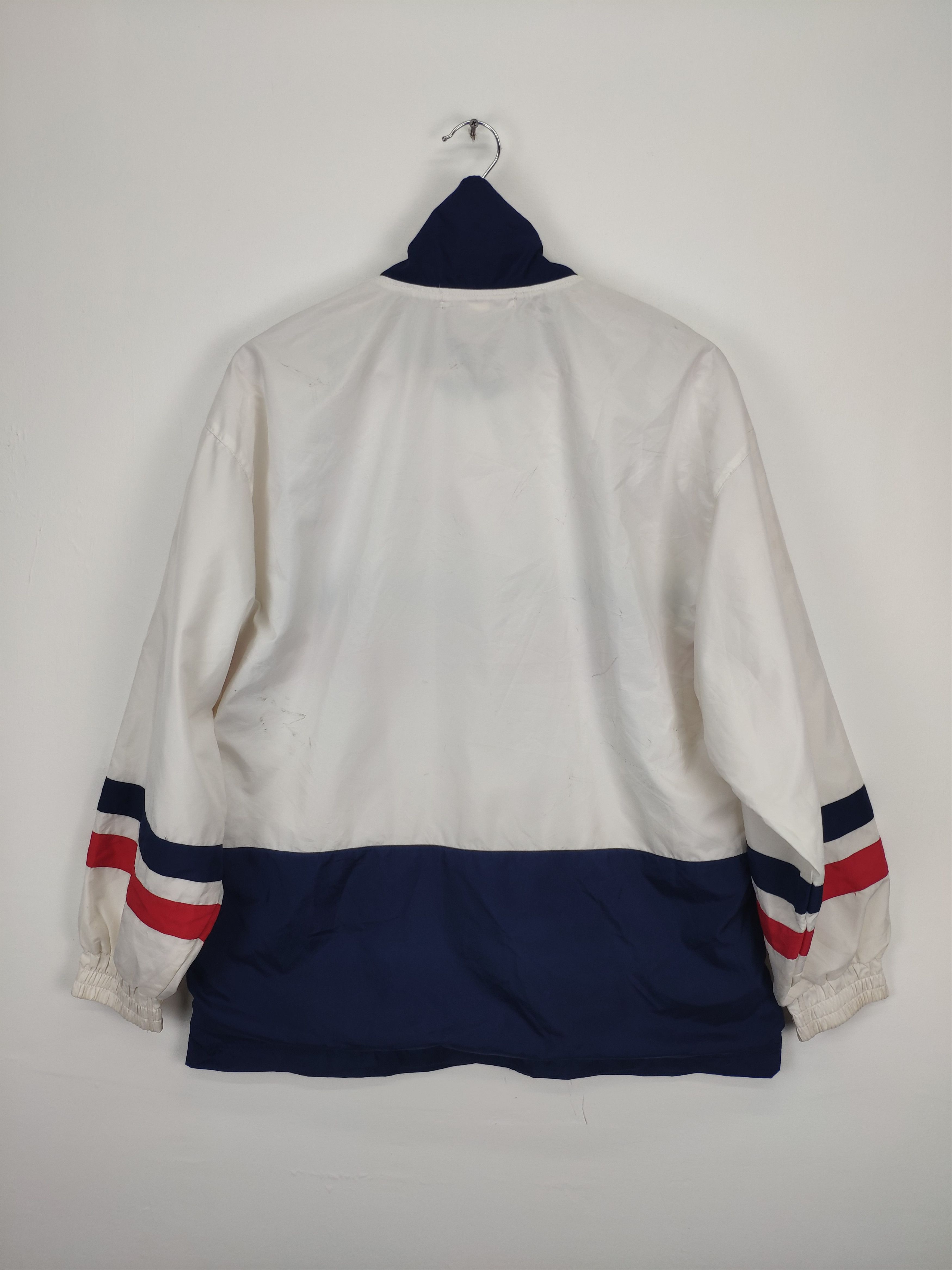 Japanese Brand × Le Coq Sportif × Vintage Vintage Le Coq Sportif Big Logo Zip Up Jacket Size US L / EU 52-54 / 3 - 19 Thumbnail