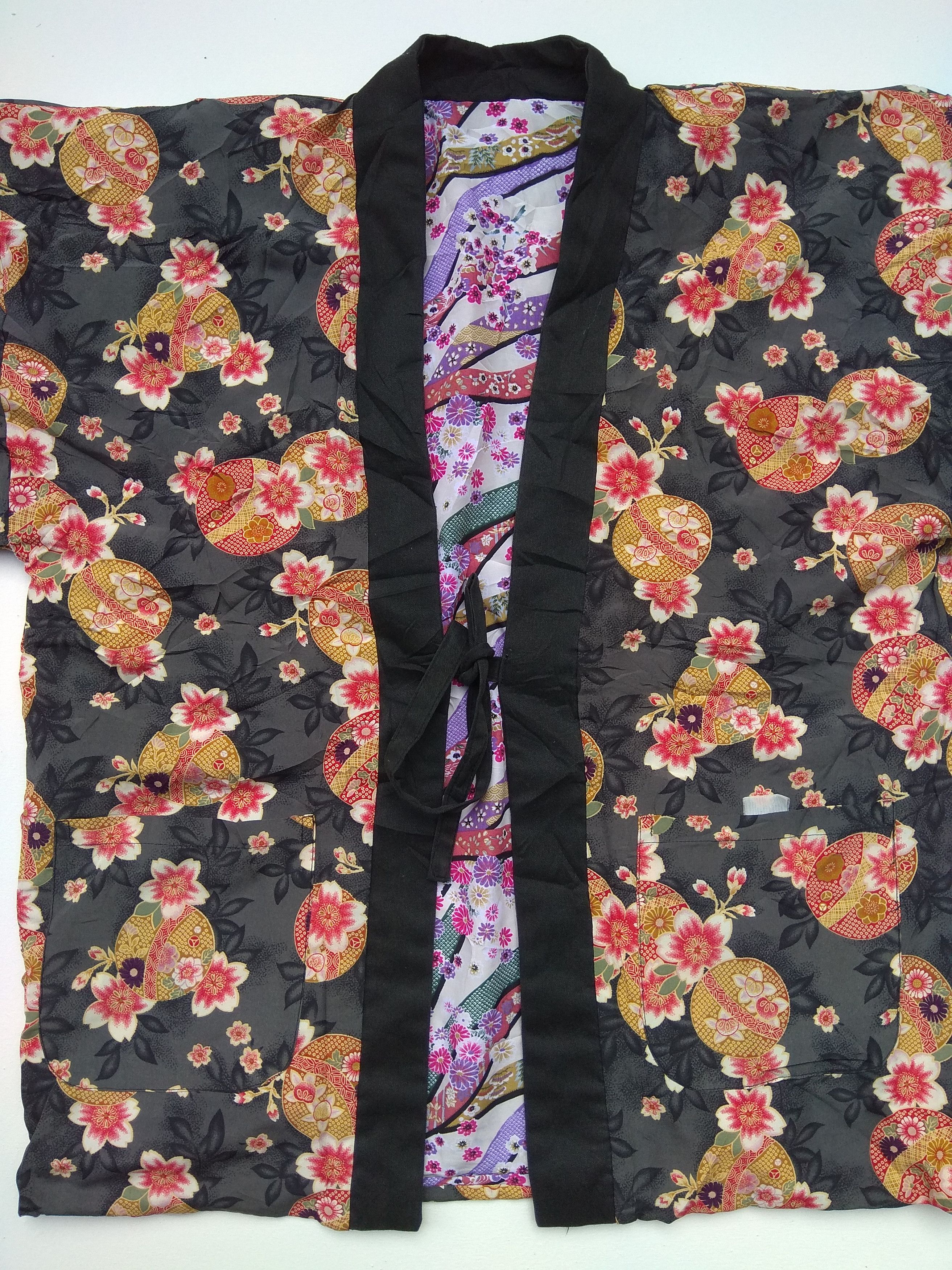 Other Kimono Japan Full Print Flower Size US L / EU 52-54 / 3 - 3 Thumbnail