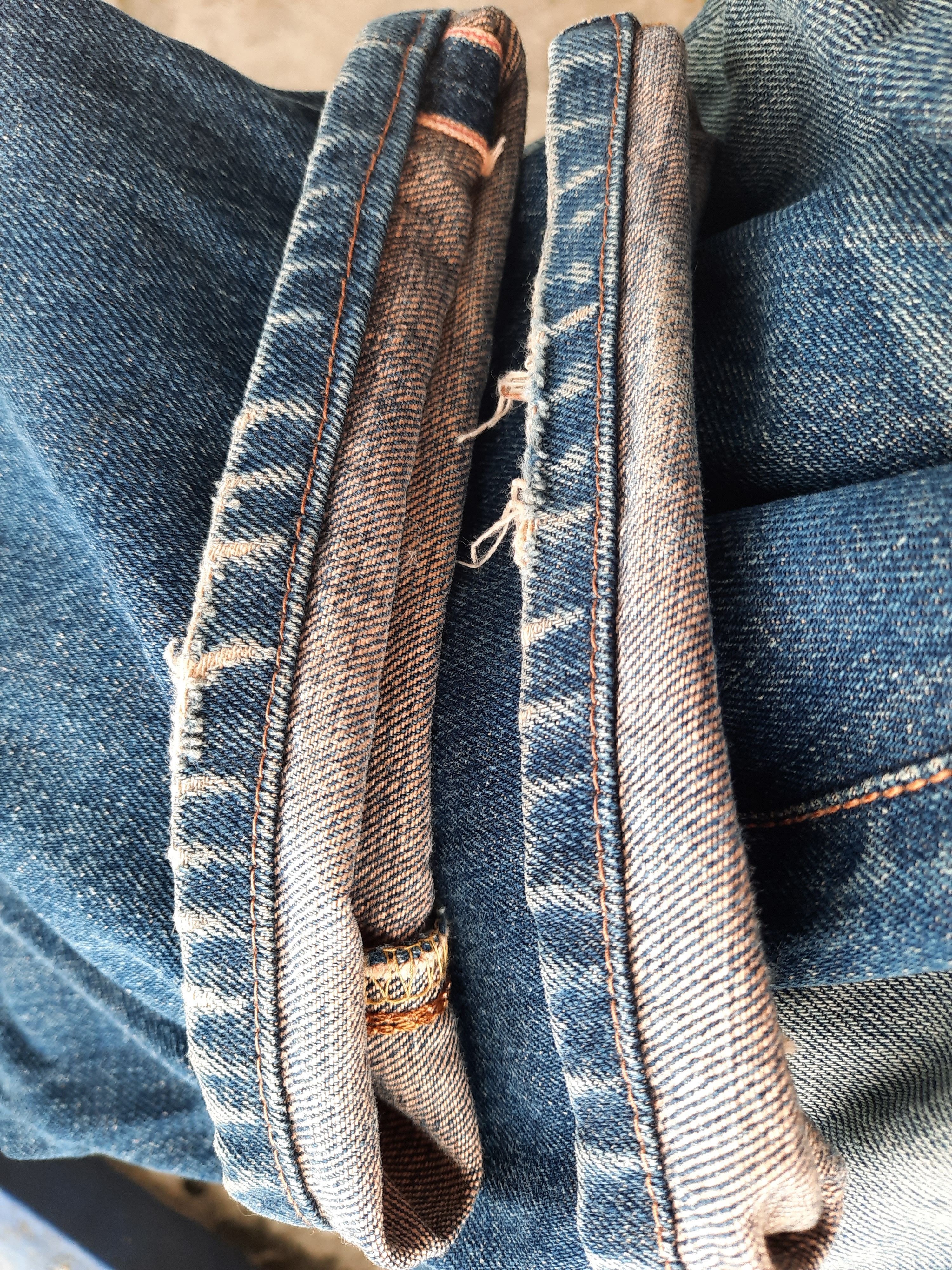 Edwin × Japanese Brand Edwin 505xx Selvedge Distressed Denim Size US 32 / EU 48 - 4 Thumbnail