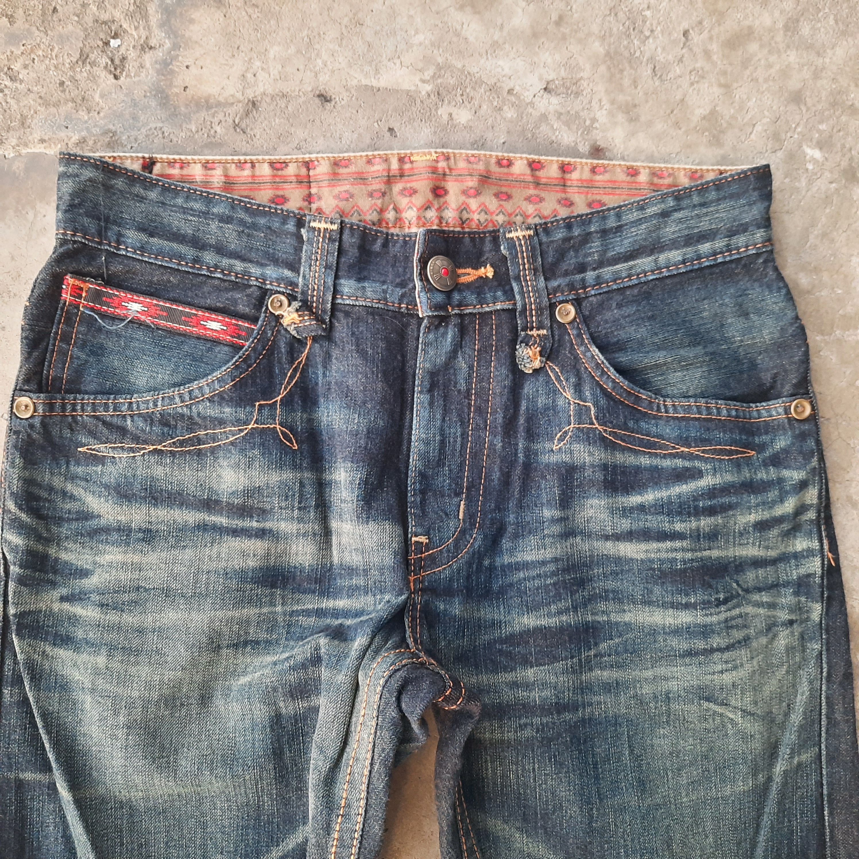 Edwin Edwin Japanese Brand Nice Design Size US 31 - 4 Thumbnail
