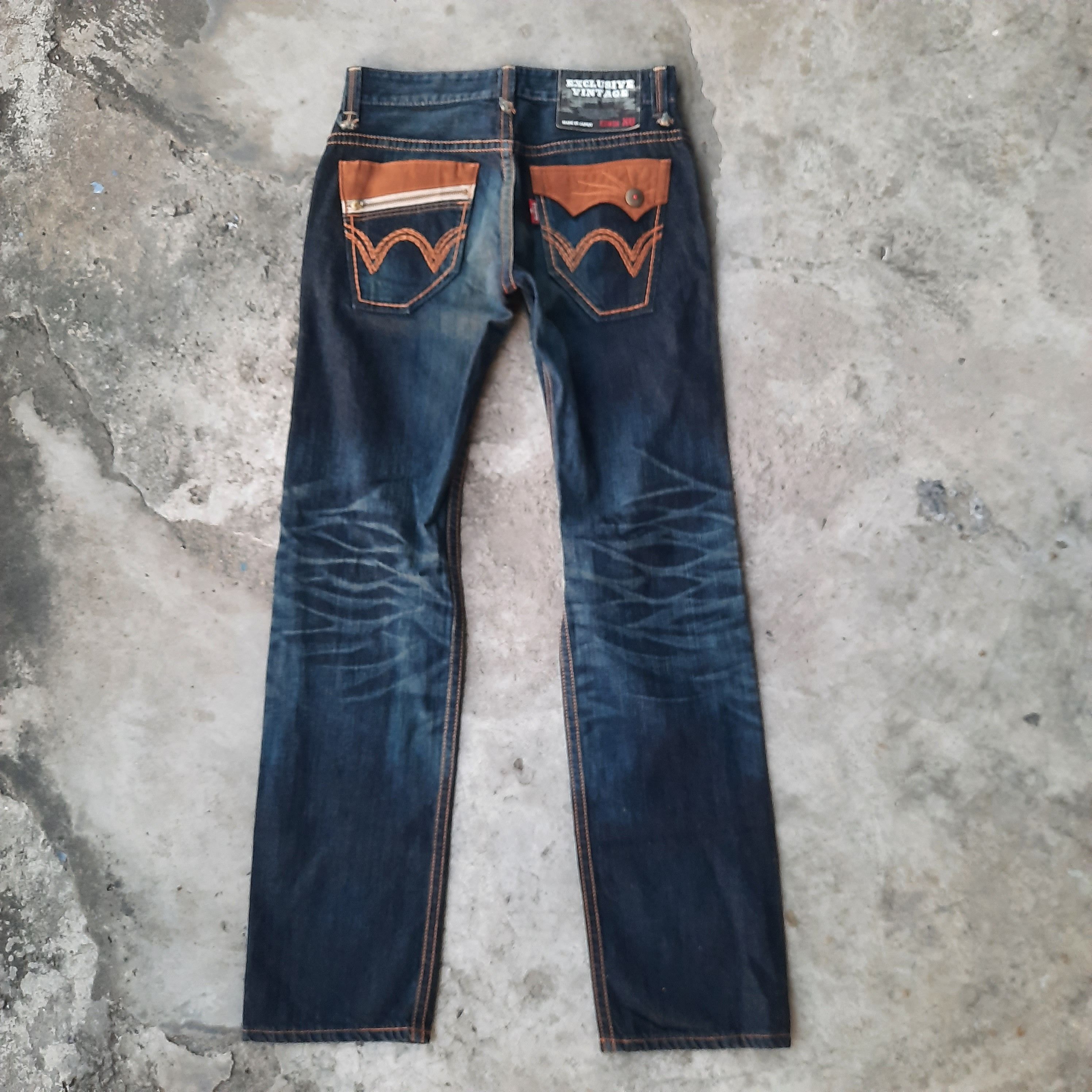 Edwin Edwin Japanese Brand Nice Design Size US 31 - 1 Thumbnail