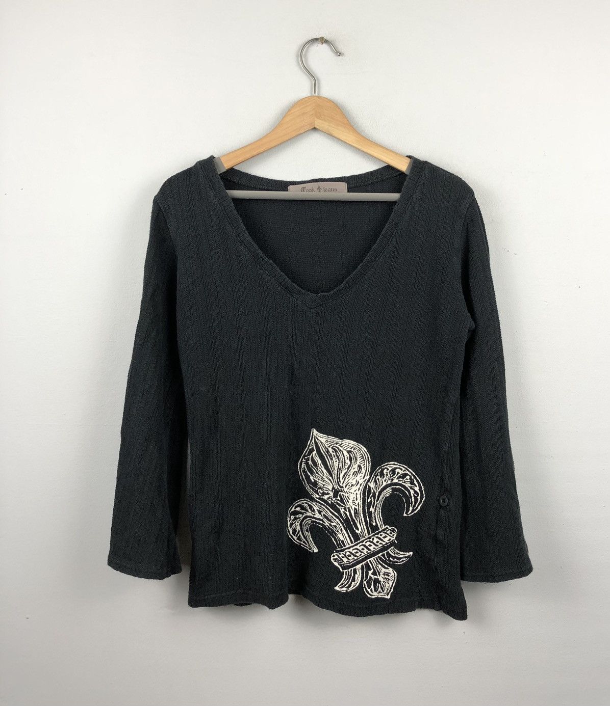 Japanese Brand Cook Chrome Jeans Tank Top Jumper Crop Sweater Size M / US 6-8 / IT 42-44 - 1 Thumbnail