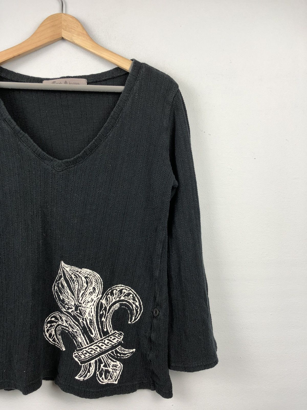Japanese Brand Cook Chrome Jeans Tank Top Jumper Crop Sweater Size M / US 6-8 / IT 42-44 - 3 Thumbnail