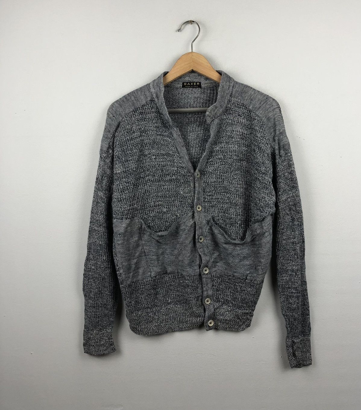 Vintage Vintage Baxer Italy Knitted Jumper Sweater Size US L / EU 52-54 / 3 - 1 Thumbnail