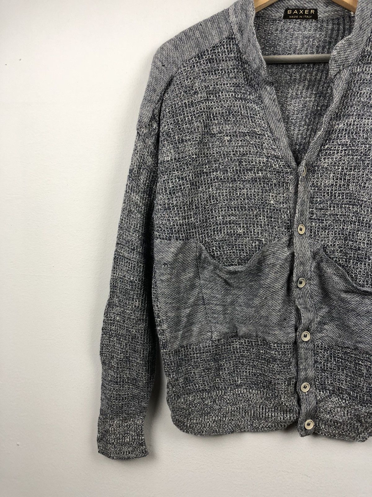 Vintage Vintage Baxer Italy Knitted Jumper Sweater Size US L / EU 52-54 / 3 - 2 Thumbnail