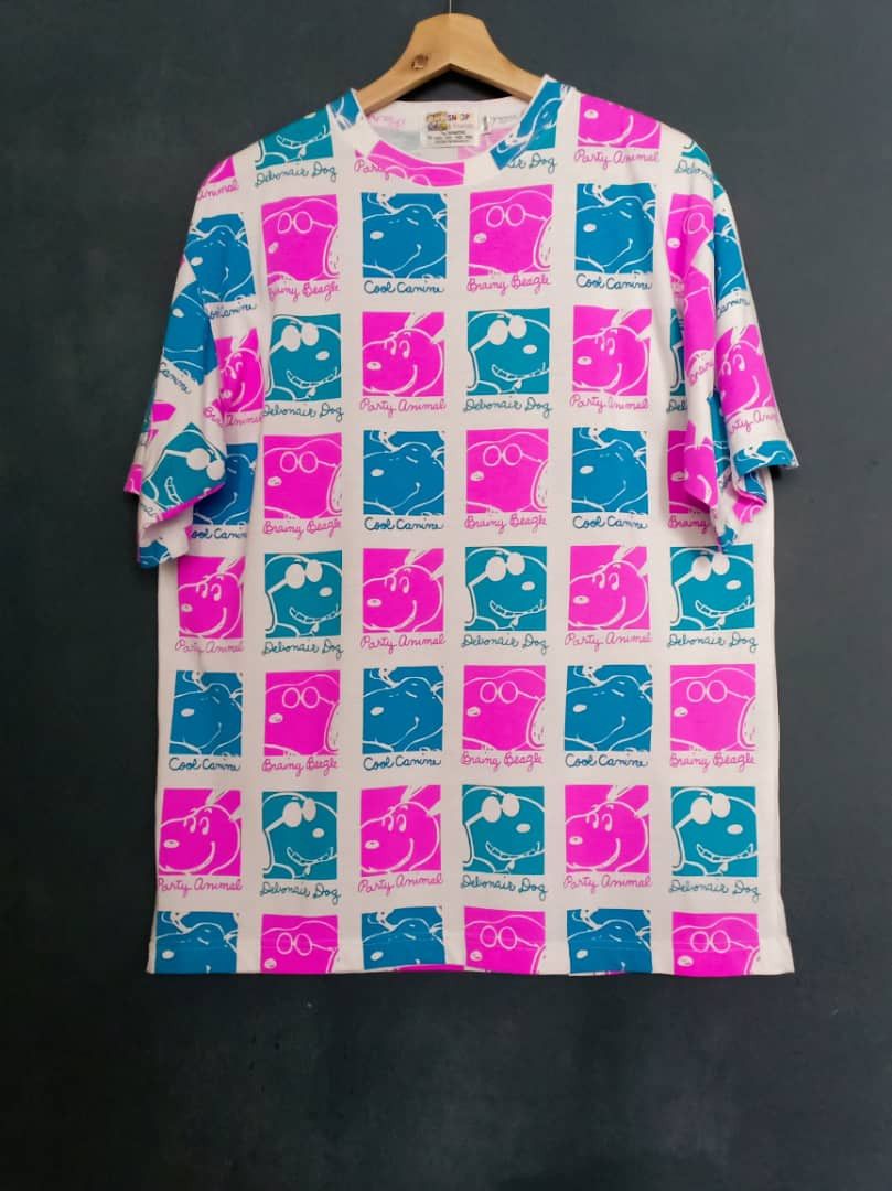 Cartoon Network Snoopy & Friends Fullprint T-Shirt Size US L / EU 52-54 / 3 - 1 Thumbnail
