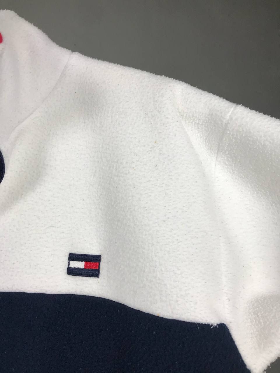 Tommy Hilfiger × Vintage Tommy Hilfiger vintage luxury fleece 1/4 zip sweatshirt Size US L / EU 52-54 / 3 - 8 Thumbnail
