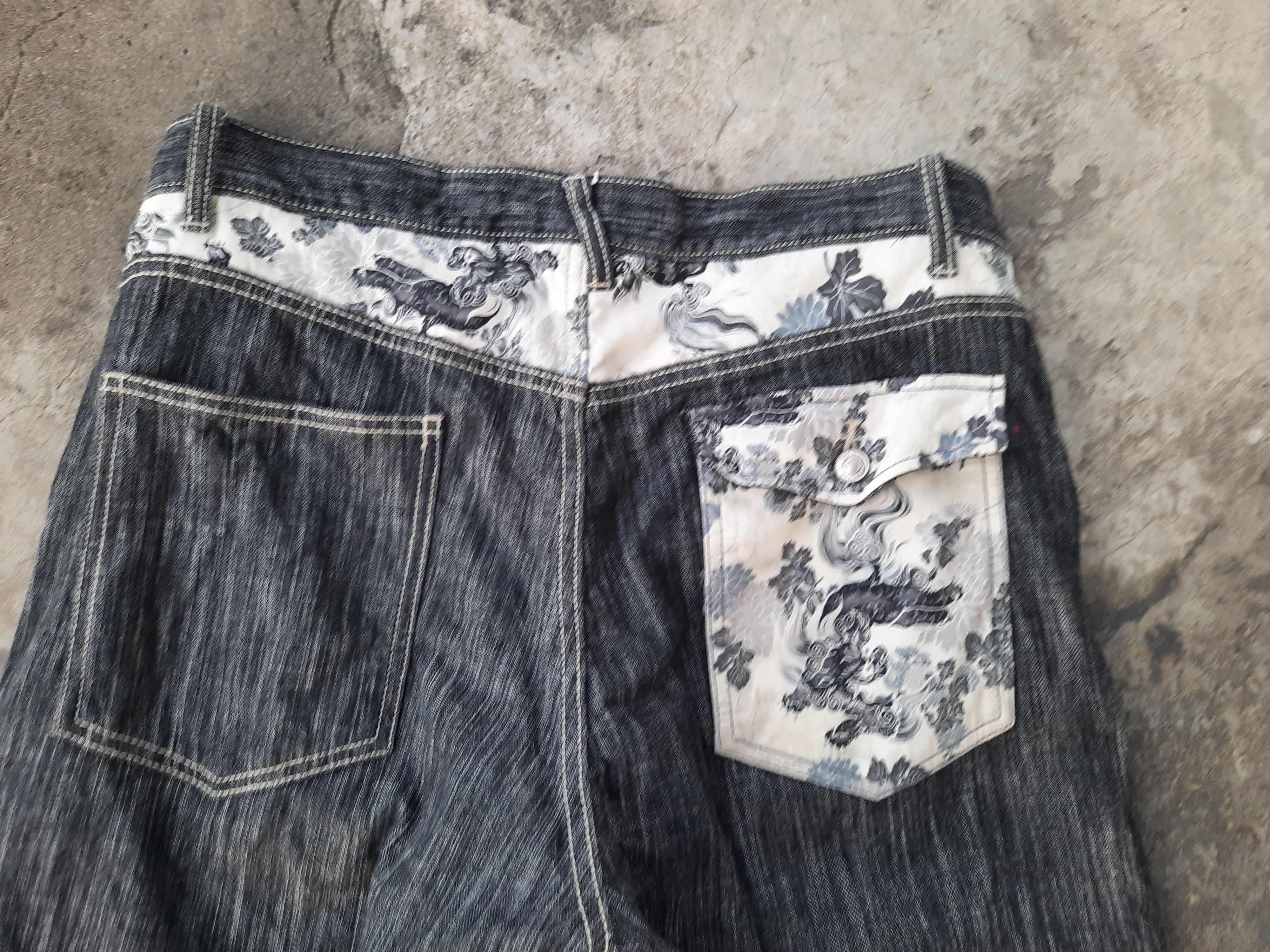 Japanese Brand Wild Khakis Nice Design Denim Size US 35 - 3 Thumbnail