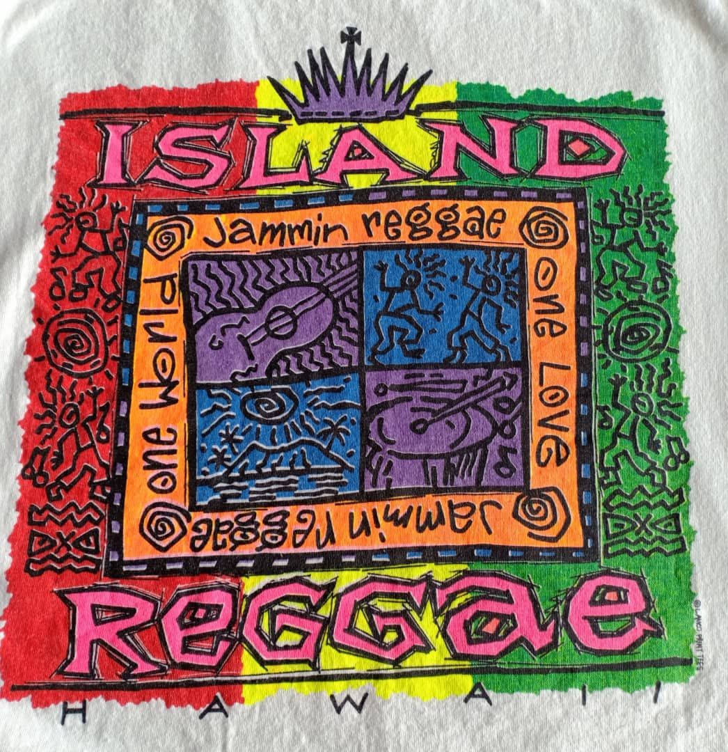 Vintage Vintage Art Jammin Reggae T-Shirt Size US L / EU 52-54 / 3 - 4 Thumbnail