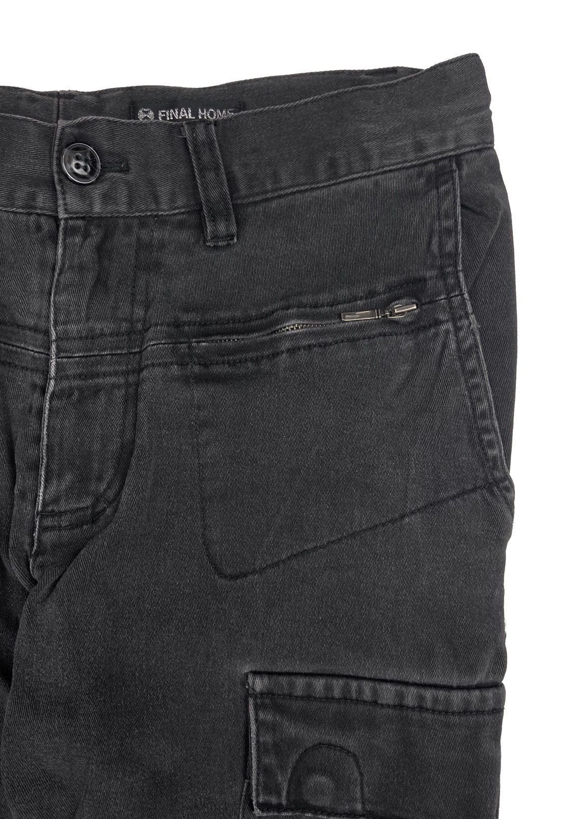 Final Home 90’s Final Home Tactical Washed Panelled Cargo Pants Size US 29 - 3 Thumbnail