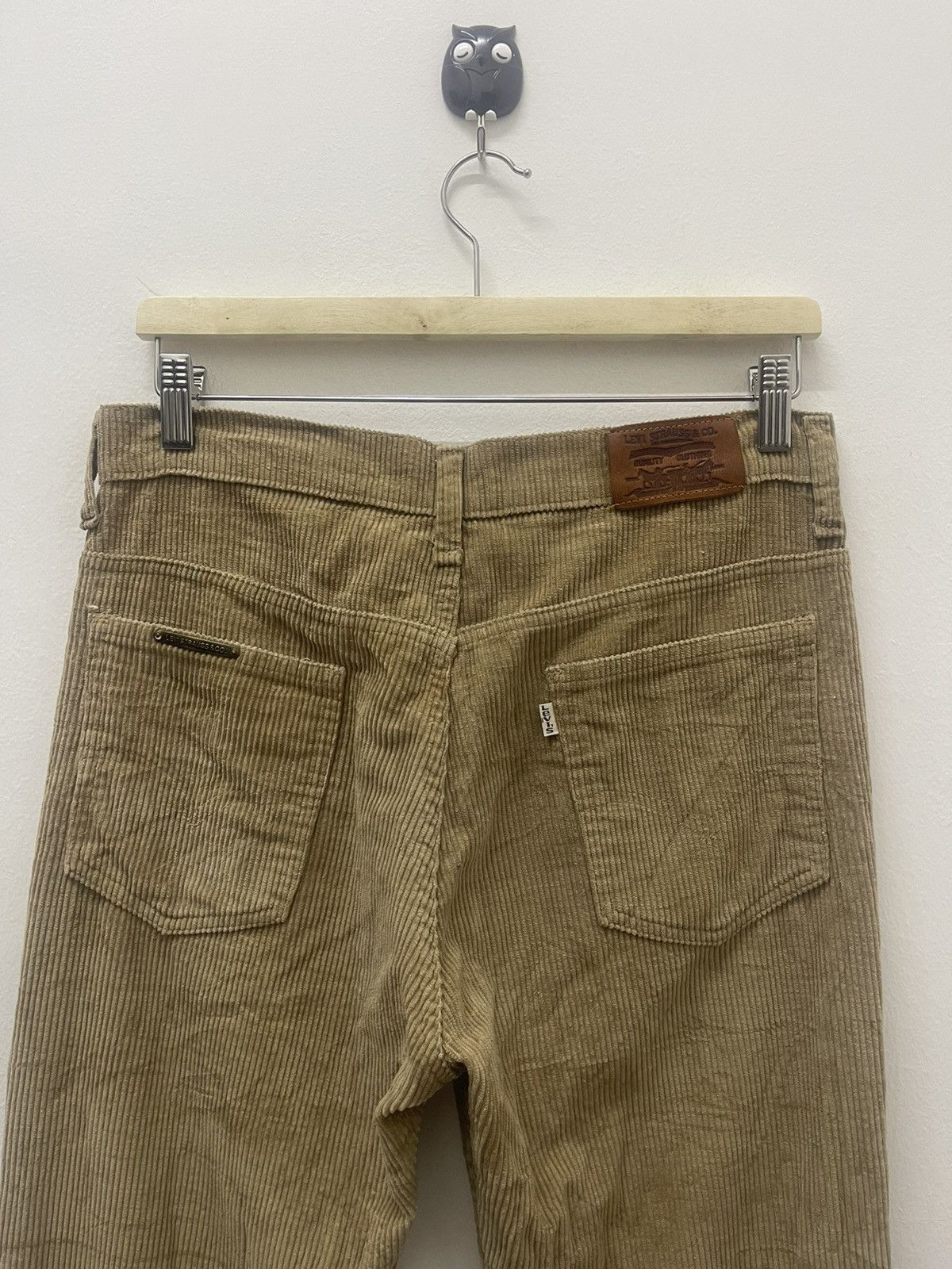 Levi's Vintage Clothing Rare 70s Vintage LEVIS Talon Zipper Corduroy Flare Pant Size US 31 - 2 Thumbnail