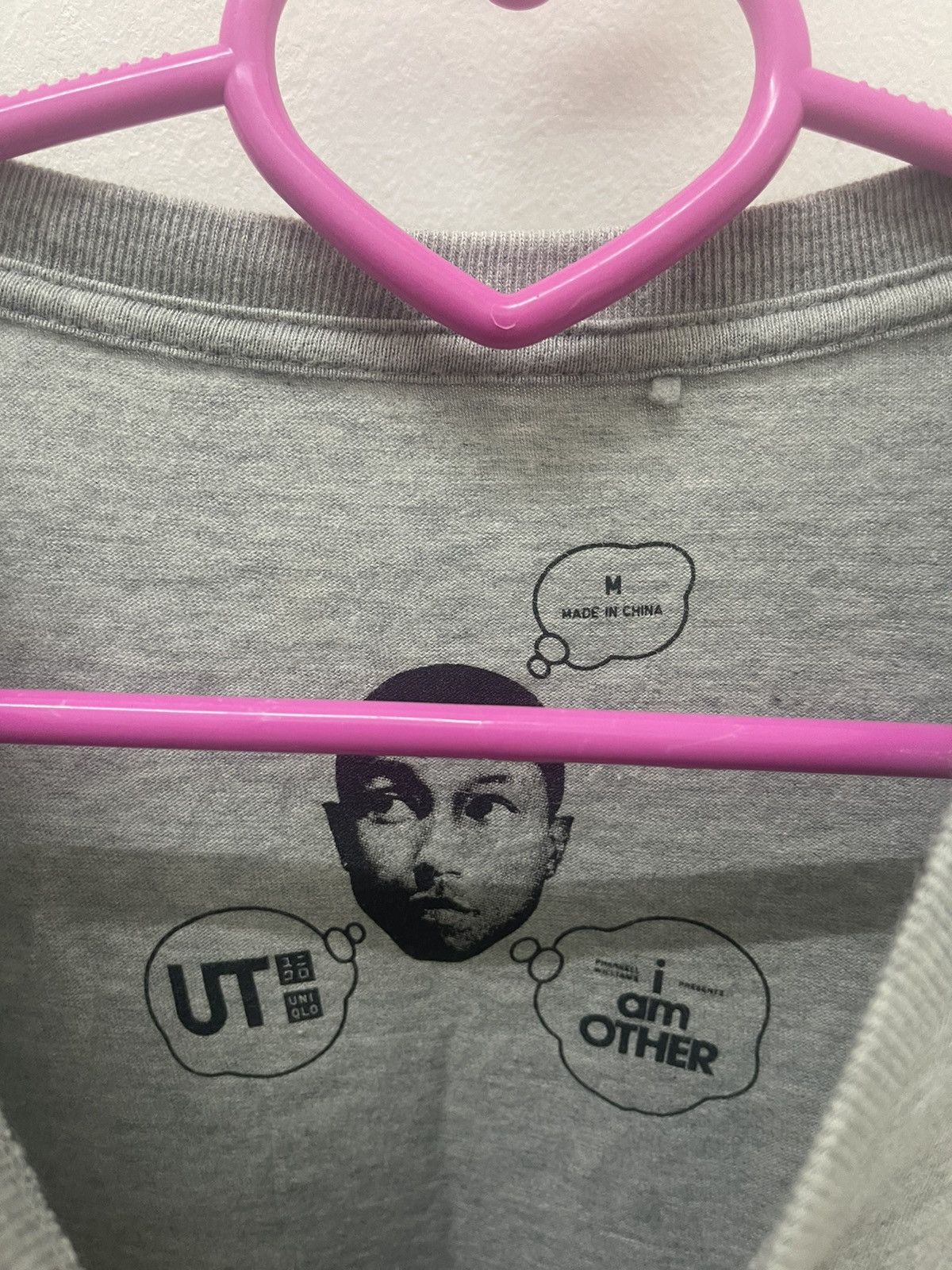 Pharrell Rare I AM OTHER Pharrell Williams x Uniqlo Hip Hop Rap Tee Size US M / EU 48-50 / 2 - 4 Thumbnail