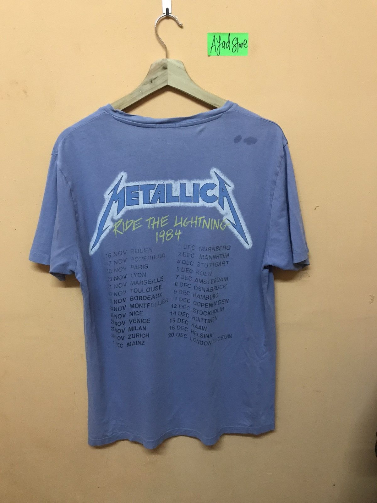 Band Tees ‼️METALLICA BAND DISTRESSED TSHIRT BY GU Size US L / EU 52-54 / 3 - 1 Thumbnail