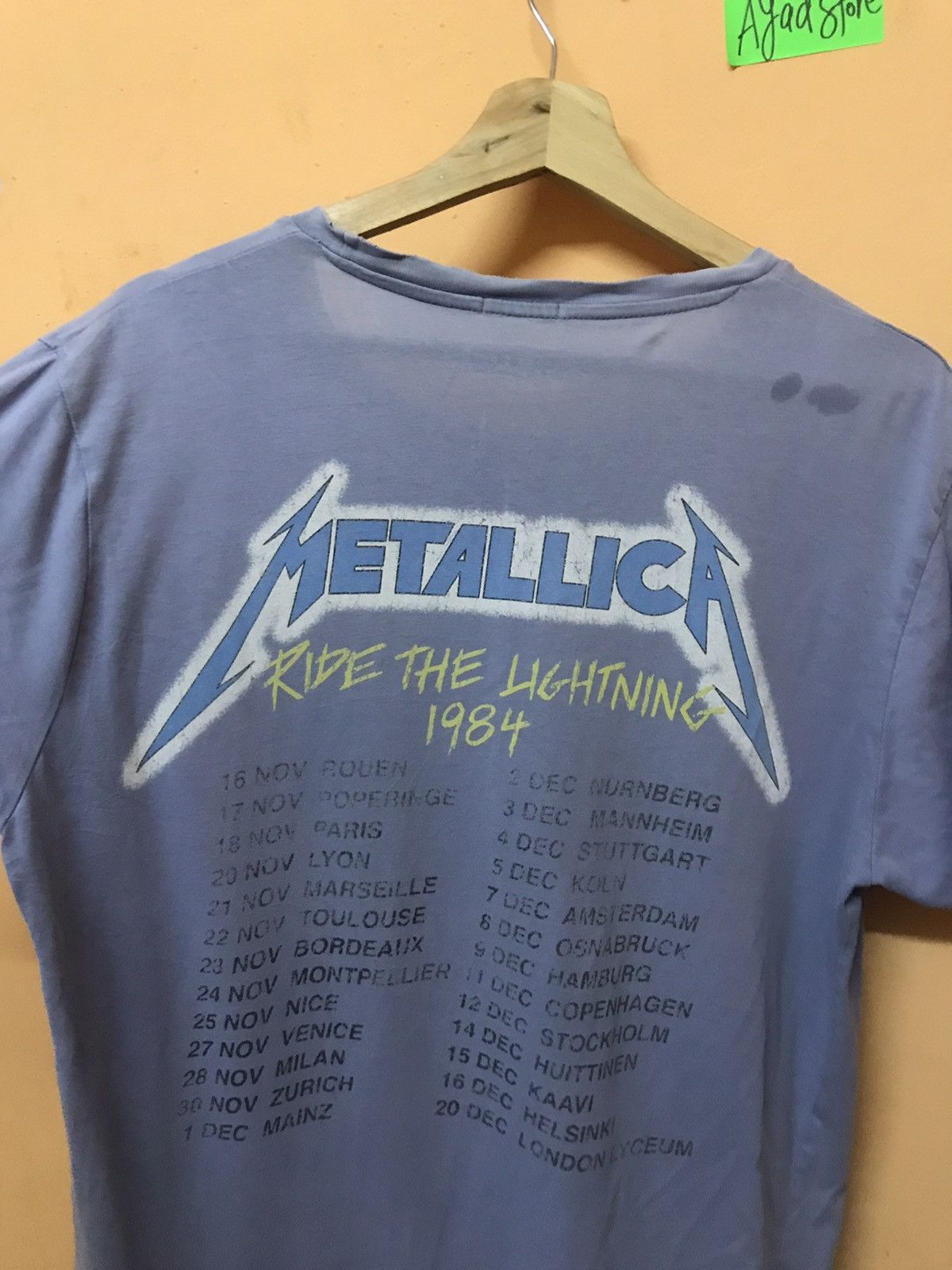 Band Tees ‼️METALLICA BAND DISTRESSED TSHIRT BY GU Size US L / EU 52-54 / 3 - 5 Thumbnail