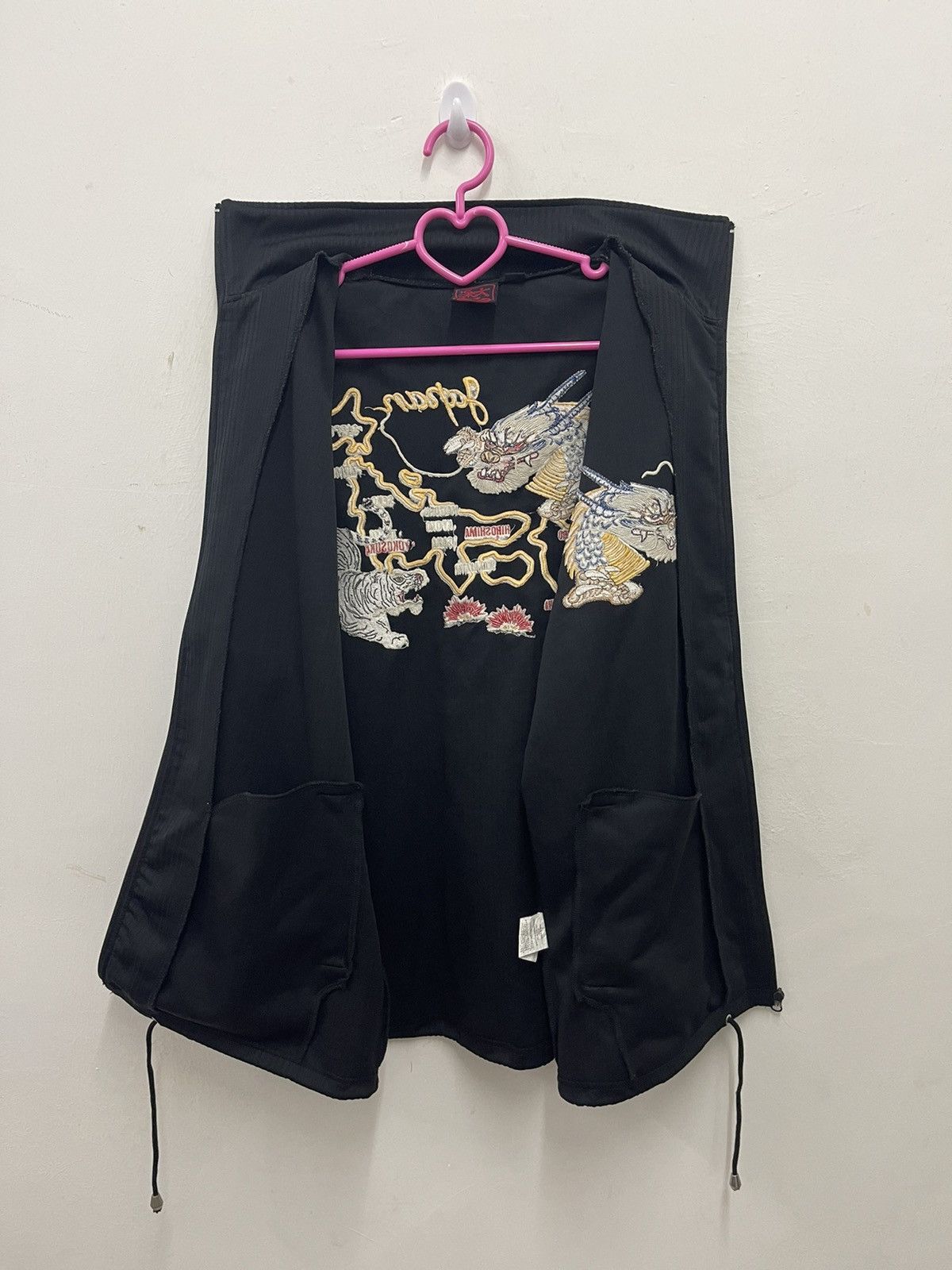 Hysteric Glamour Rare Vintage SUKAJAN Japan Embroidered Logo Sweater Size US L / EU 52-54 / 3 - 5 Thumbnail