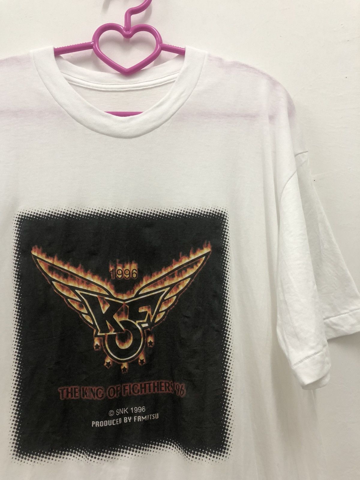 The Game Rare 90s Vintage THE KING OF FIGHTERS 1996 SNK KOF Promo Tee Size US L / EU 52-54 / 3 - 2 Thumbnail