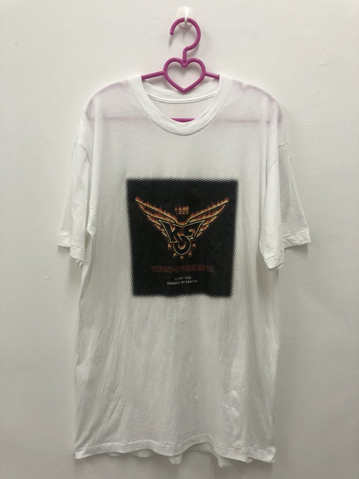 The Game Rare 90s Vintage THE KING OF FIGHTERS 1996 SNK KOF Promo Tee Size US L / EU 52-54 / 3 - 1 Thumbnail