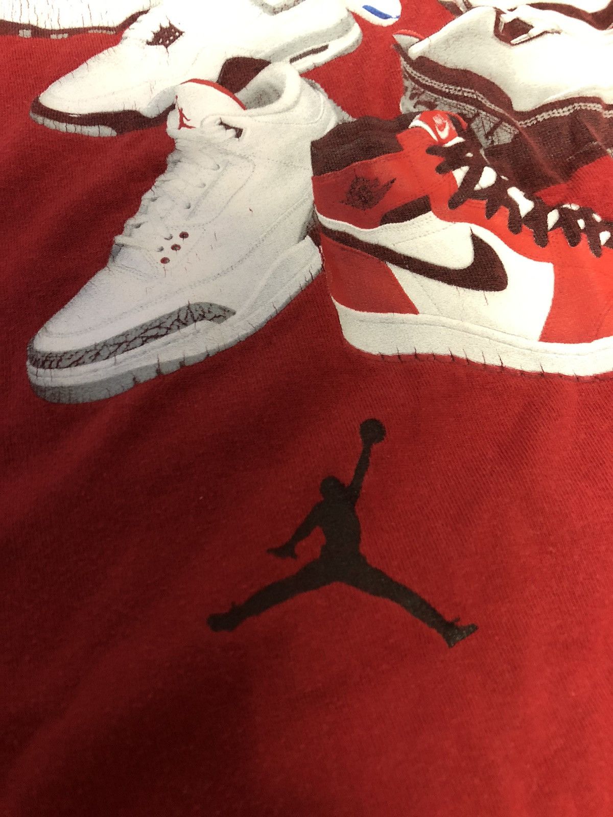Jordan Brand × Vintage Vintage Jordan T-shirt Size US S / EU 44-46 / 1 - 9 Thumbnail