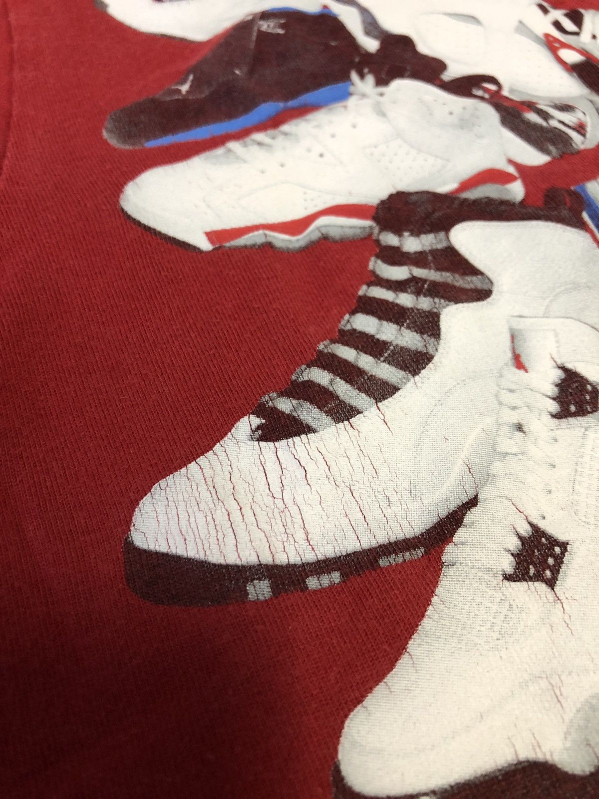 Jordan Brand × Vintage Vintage Jordan T-shirt Size US S / EU 44-46 / 1 - 6 Thumbnail