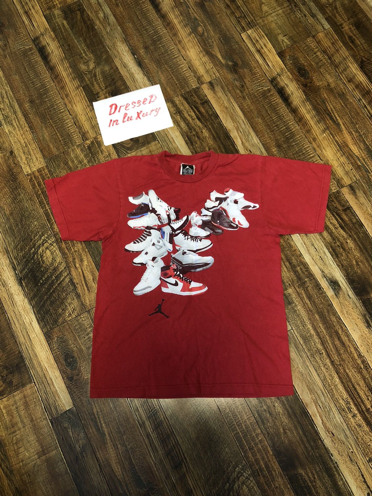 Jordan Brand × Vintage Vintage Jordan T-shirt Size US S / EU 44-46 / 1 - 2 Thumbnail