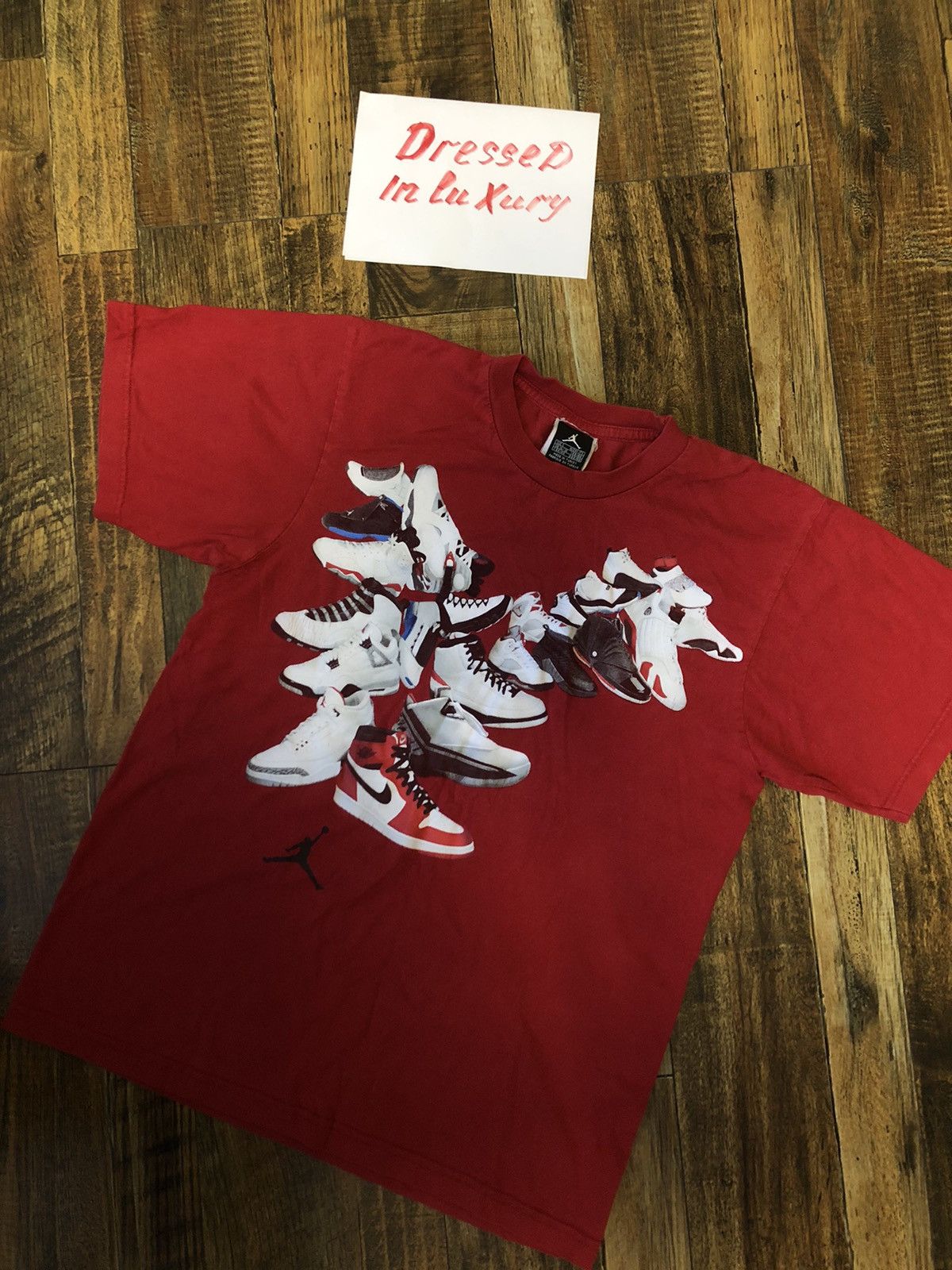 Jordan Brand × Vintage Vintage Jordan T-shirt Size US S / EU 44-46 / 1 - 3 Thumbnail