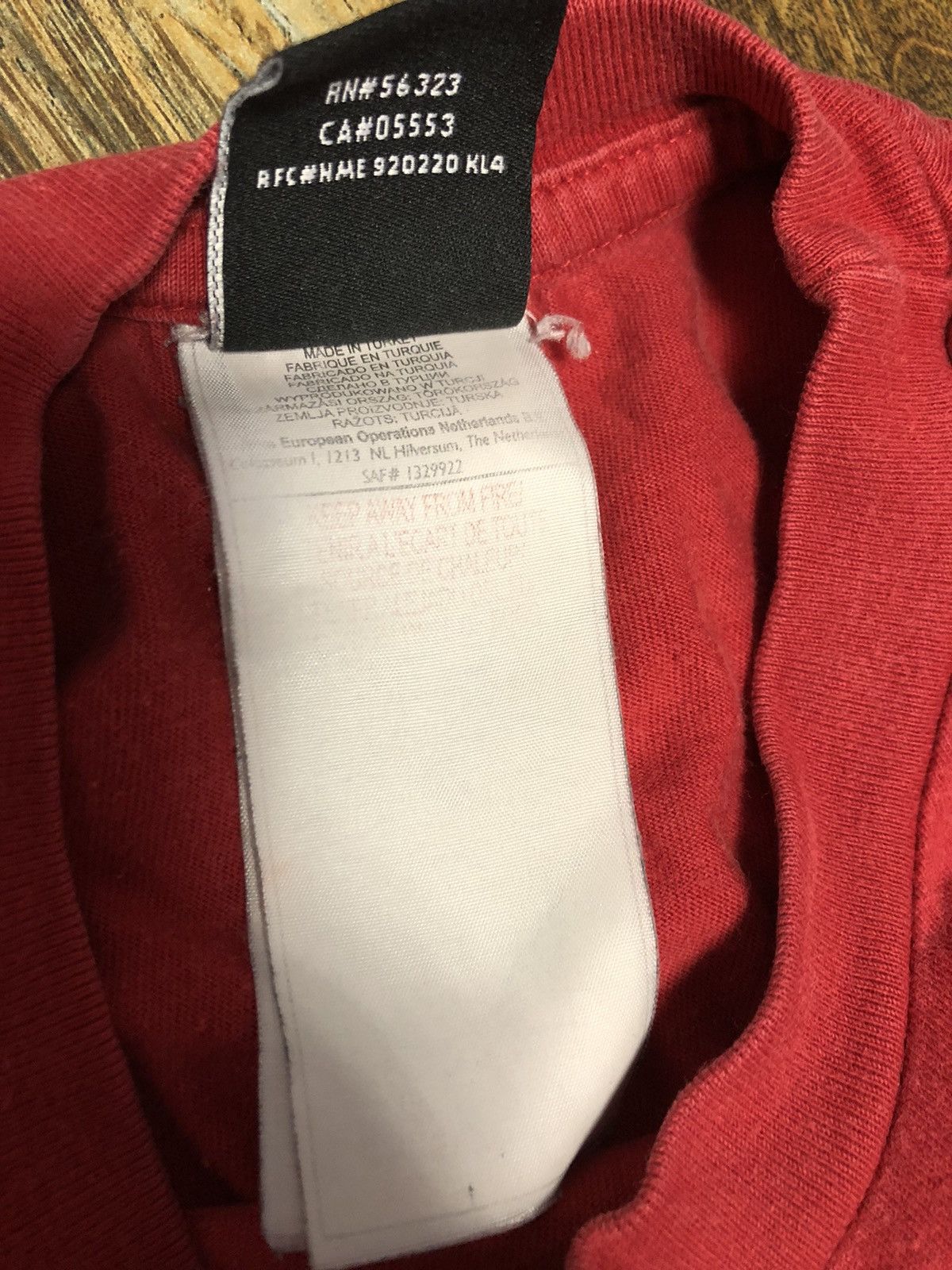 Jordan Brand × Vintage Vintage Jordan T-shirt Size US S / EU 44-46 / 1 - 11 Thumbnail