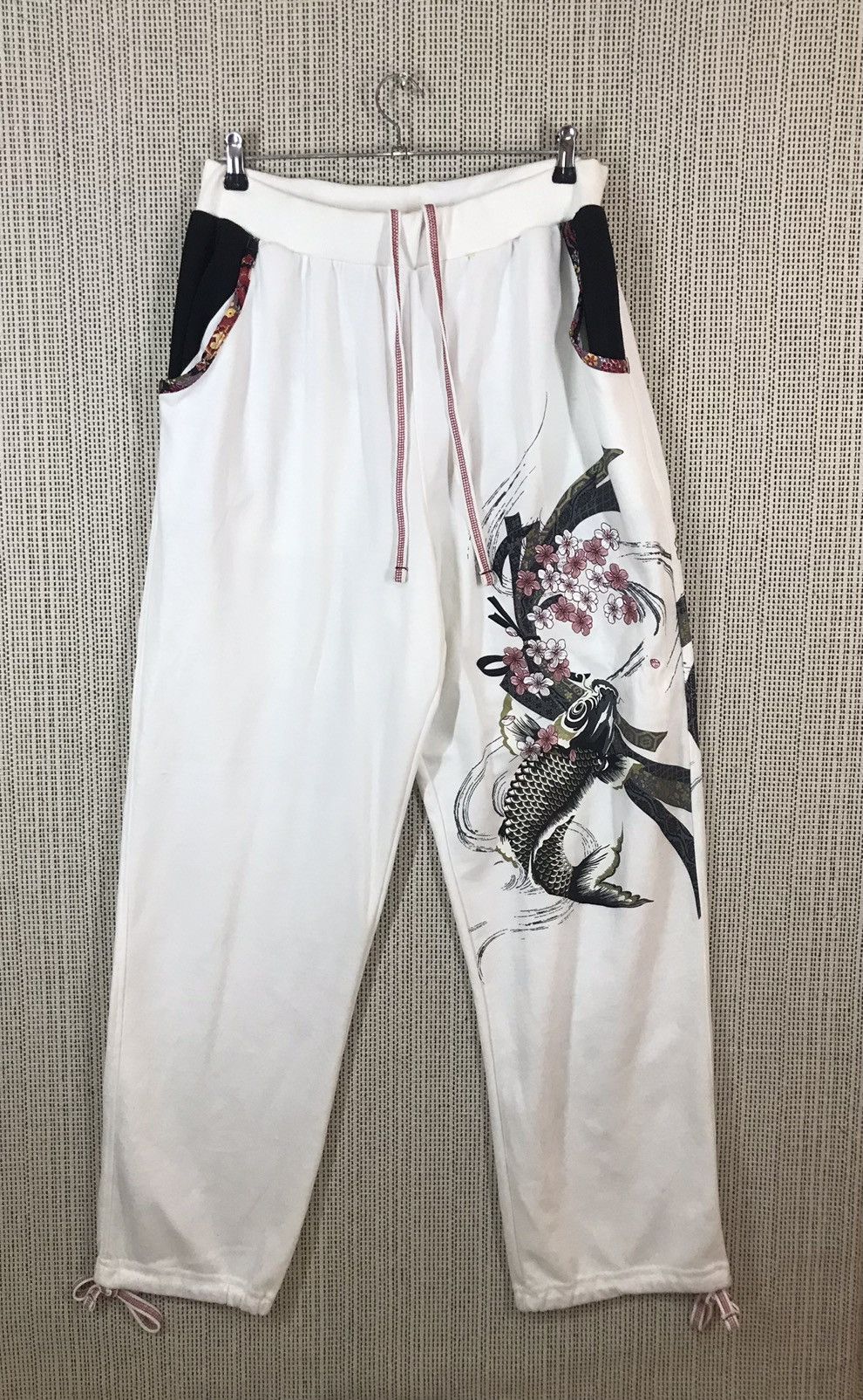 Designer × Japanese Brand ‼️JAPANASE SUKAJAN KOI SWEATPANT/JOGGER PANTS‼️ Size US 33 - 1 Thumbnail