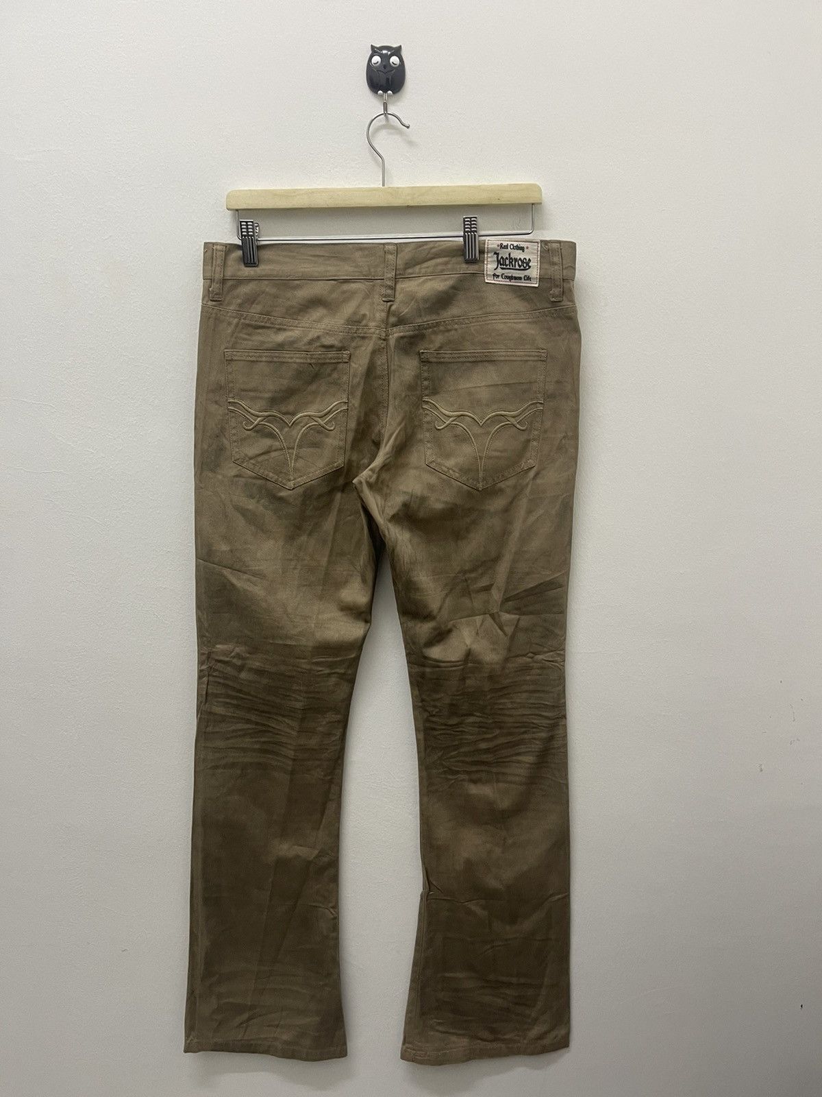 image of Jack Rose Flare Pant in Brown, Men's (Size 32)
