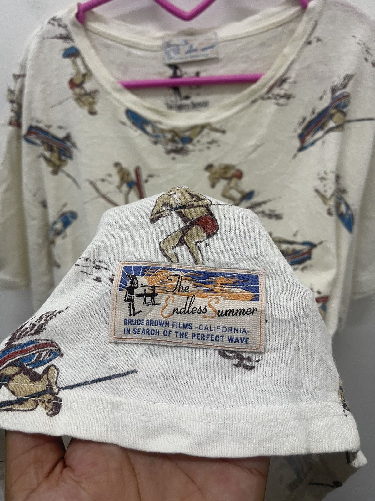Vintage Rare Vintage THE ENDLESS SUMMER Bruce Brown Films Tee Size US L / EU 52-54 / 3 - 2 Thumbnail