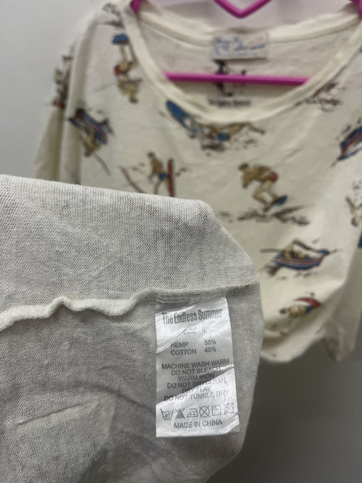 Vintage Rare Vintage THE ENDLESS SUMMER Bruce Brown Films Tee Size US L / EU 52-54 / 3 - 5 Thumbnail