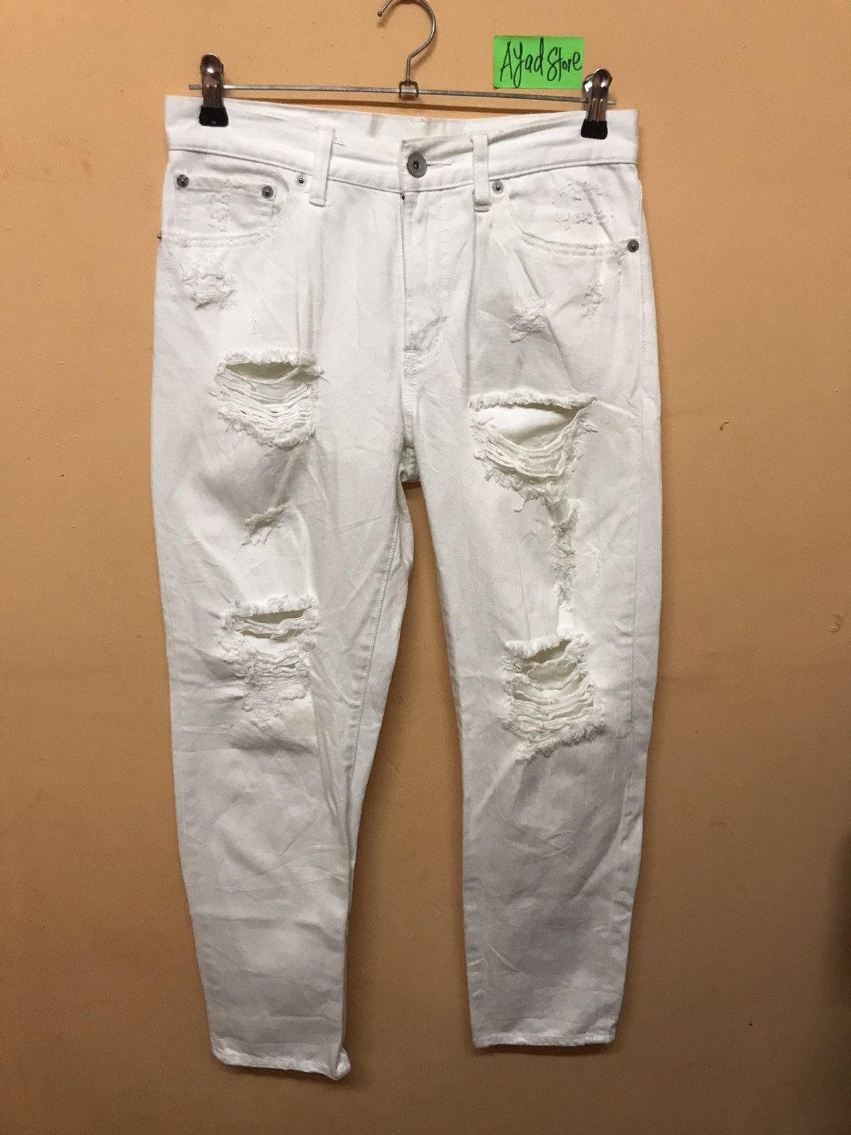 Japanese Brand ‼️JAPANASE BRAND DENIM DISTRESS Size US 30 / EU 46 - 1 Thumbnail