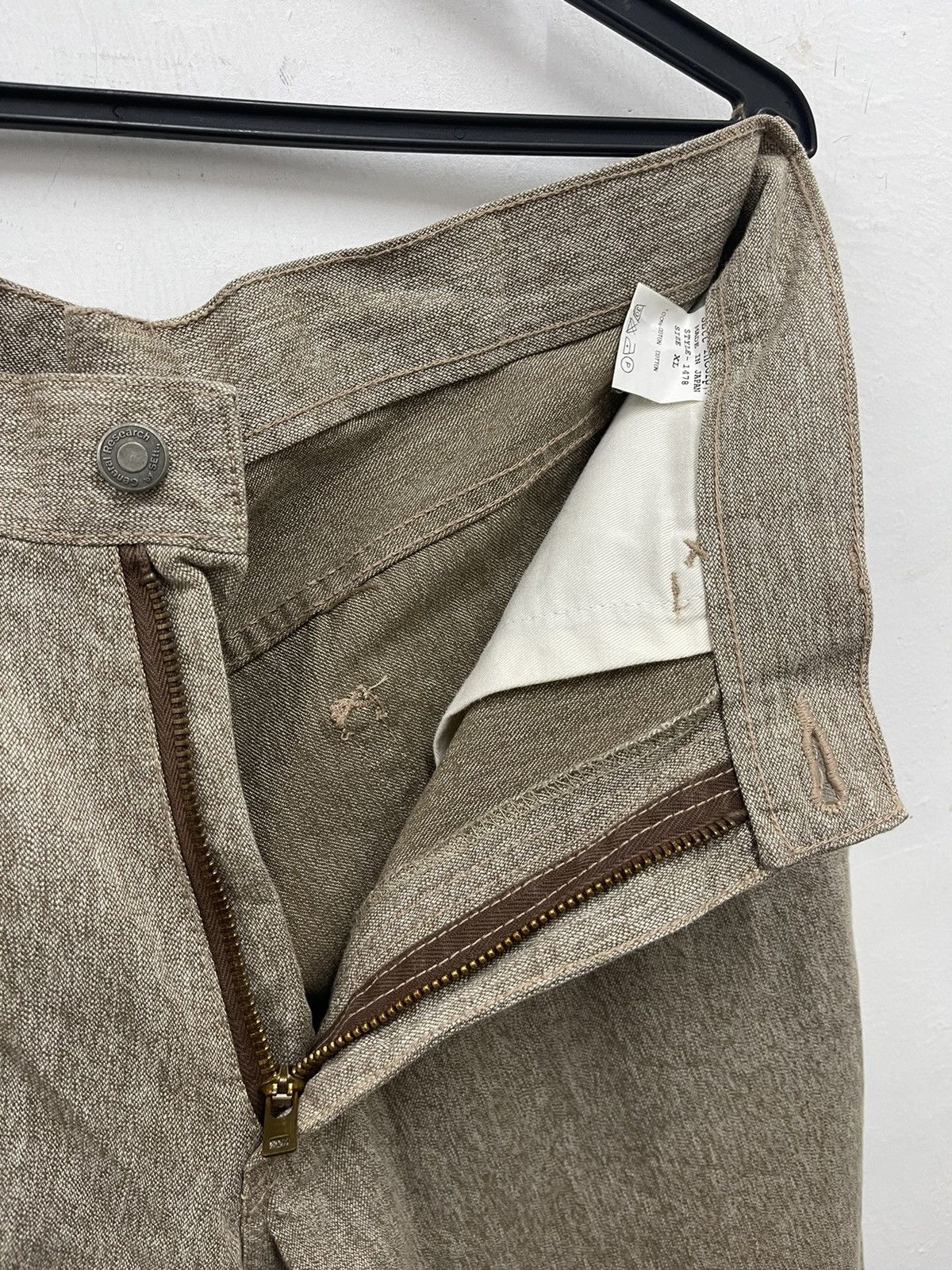 General Research Vintage GENERAL RESEARCH Cotton Twill 5 Pockets Work Pant Size US 33 - 7 Thumbnail