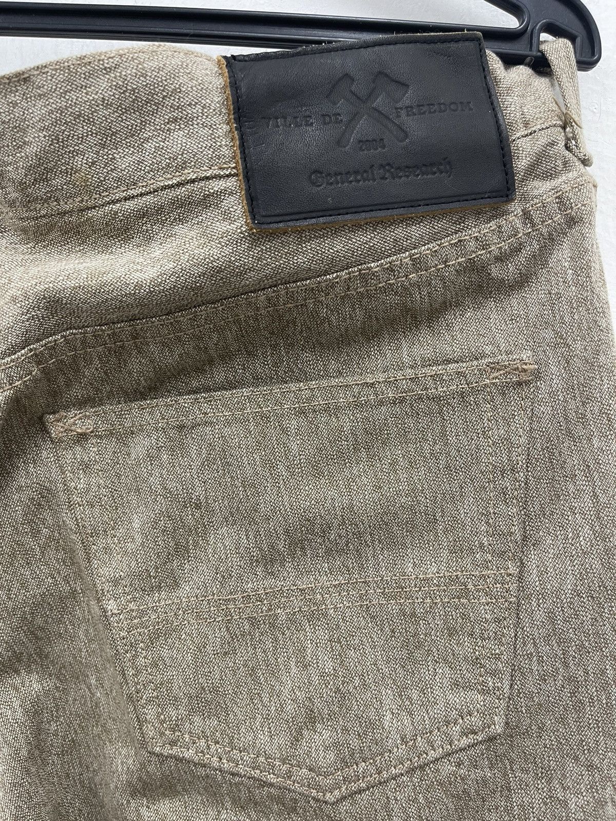 General Research Vintage GENERAL RESEARCH Cotton Twill 5 Pockets Work Pant Size US 33 - 3 Thumbnail
