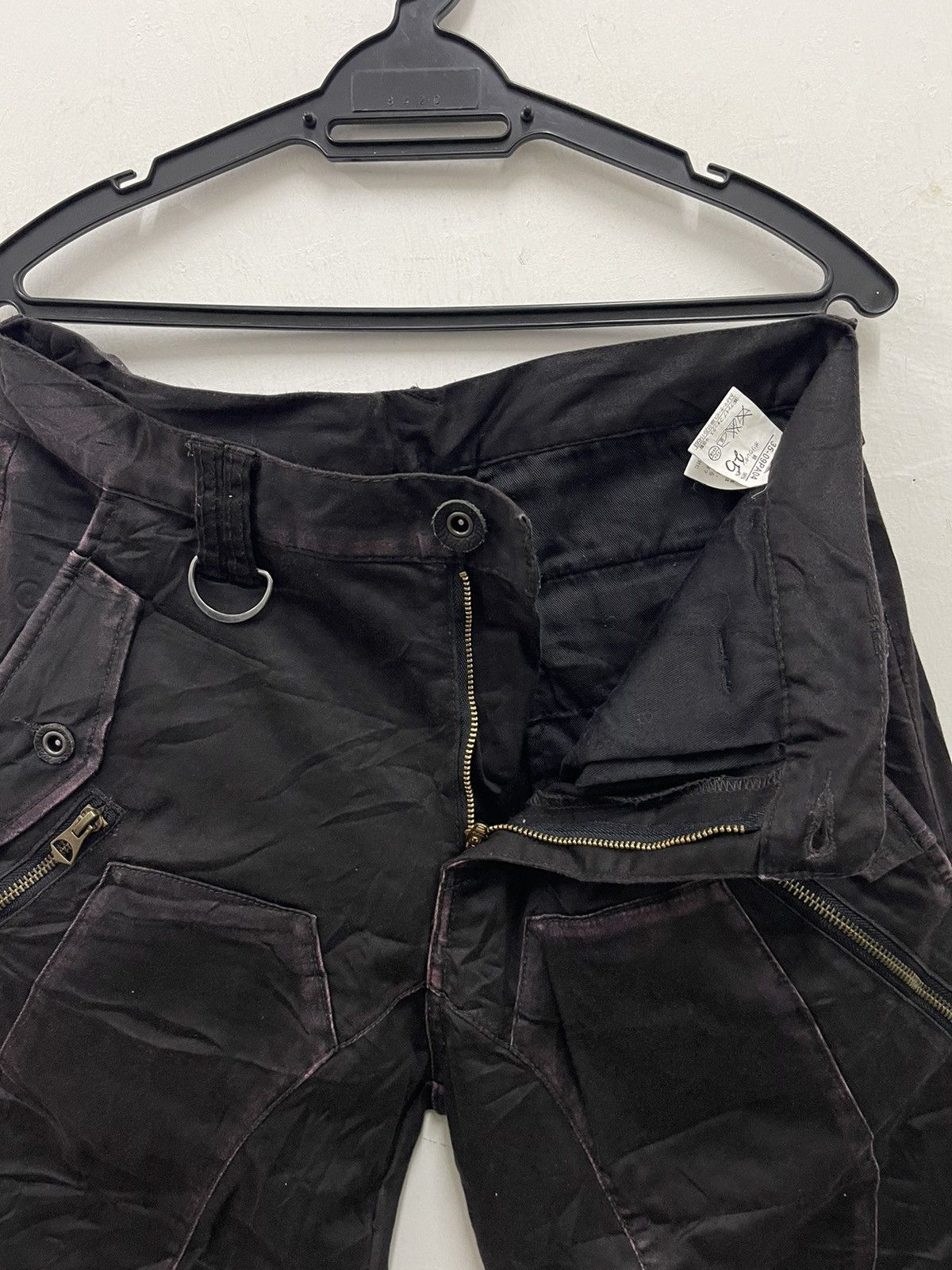 PPFM Rare Vintage PPFM Japan Punk Bondage Bikers Cargo Pant Size US 35 - 4 Thumbnail