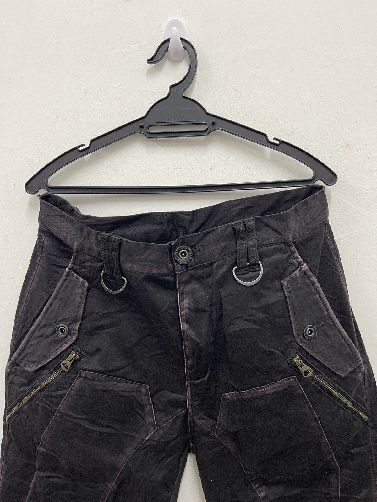 PPFM Rare Vintage PPFM Japan Punk Bondage Bikers Cargo Pant Size US 35 - 3 Thumbnail