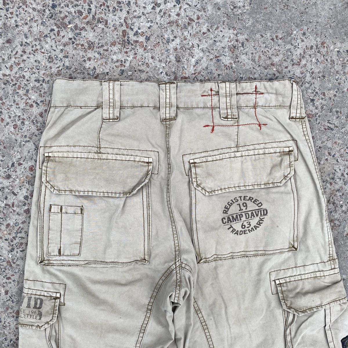 Japanese Brand Japanese Multipocket Baggy Parachute Cargo Pants Size US 30 / EU 46 - 4 Thumbnail