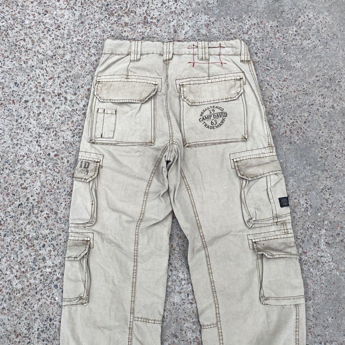 Japanese Brand Japanese Multipocket Baggy Parachute Cargo Pants Size US 30 / EU 46 - 3 Thumbnail