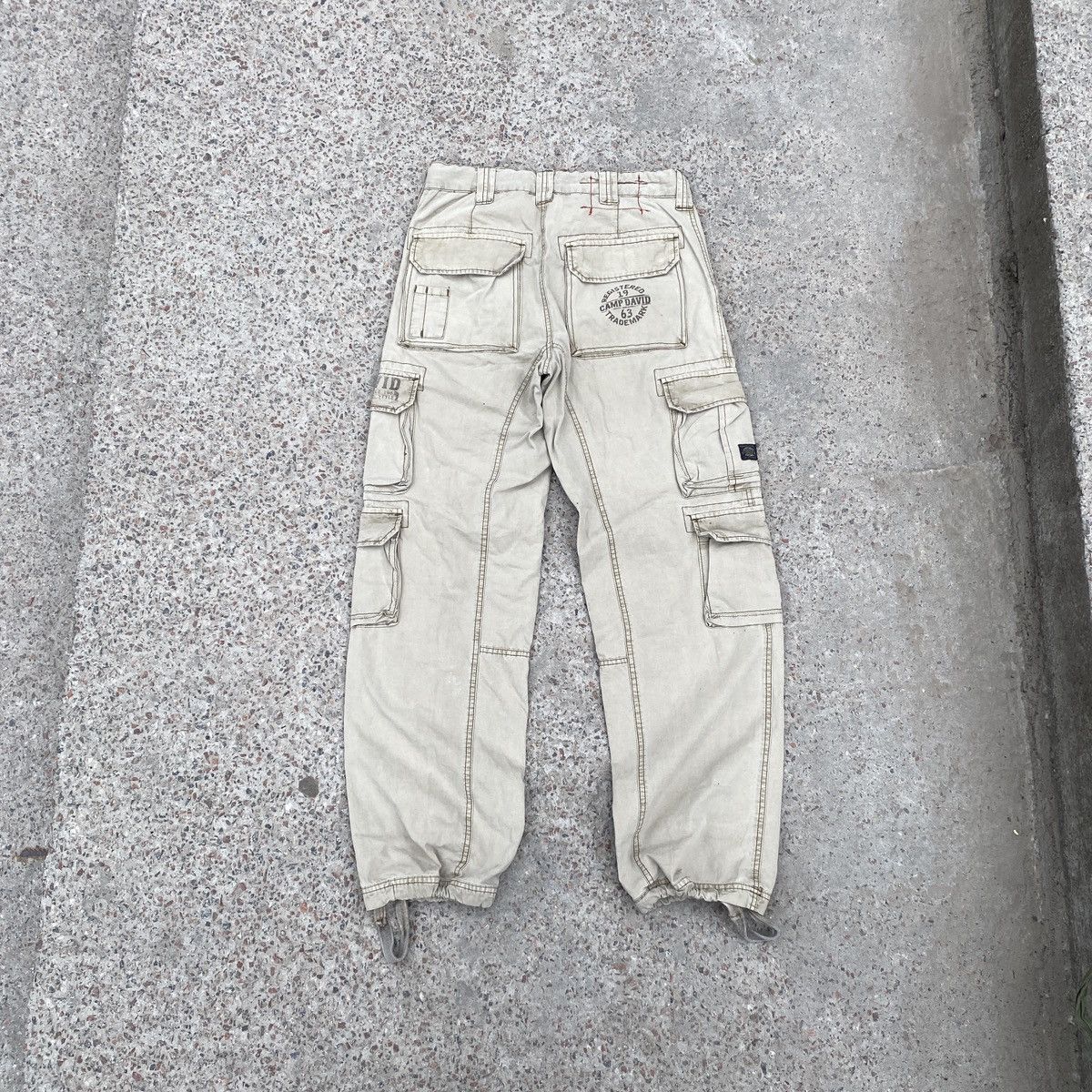 Japanese Brand Japanese Multipocket Baggy Parachute Cargo Pants Size US 30 / EU 46 - 1 Thumbnail