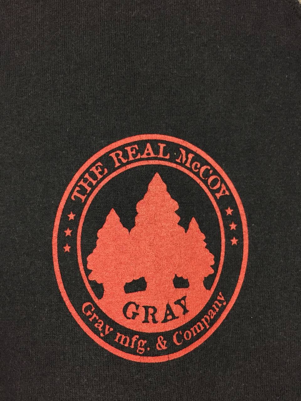 Vintage Vtg Gray Snowboards The Real McCoy Skate Tee Size US L / EU 52-54 / 3 - 5 Thumbnail