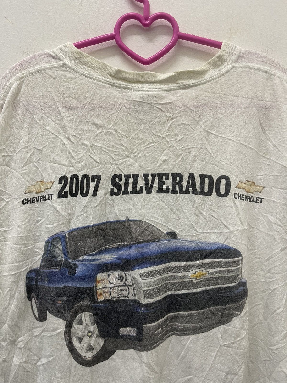 Chevrolet Rare Vintage CHEVROLET Silverado 2007 Promo Tee Size US XL / EU 56 / 4 - 2 Thumbnail