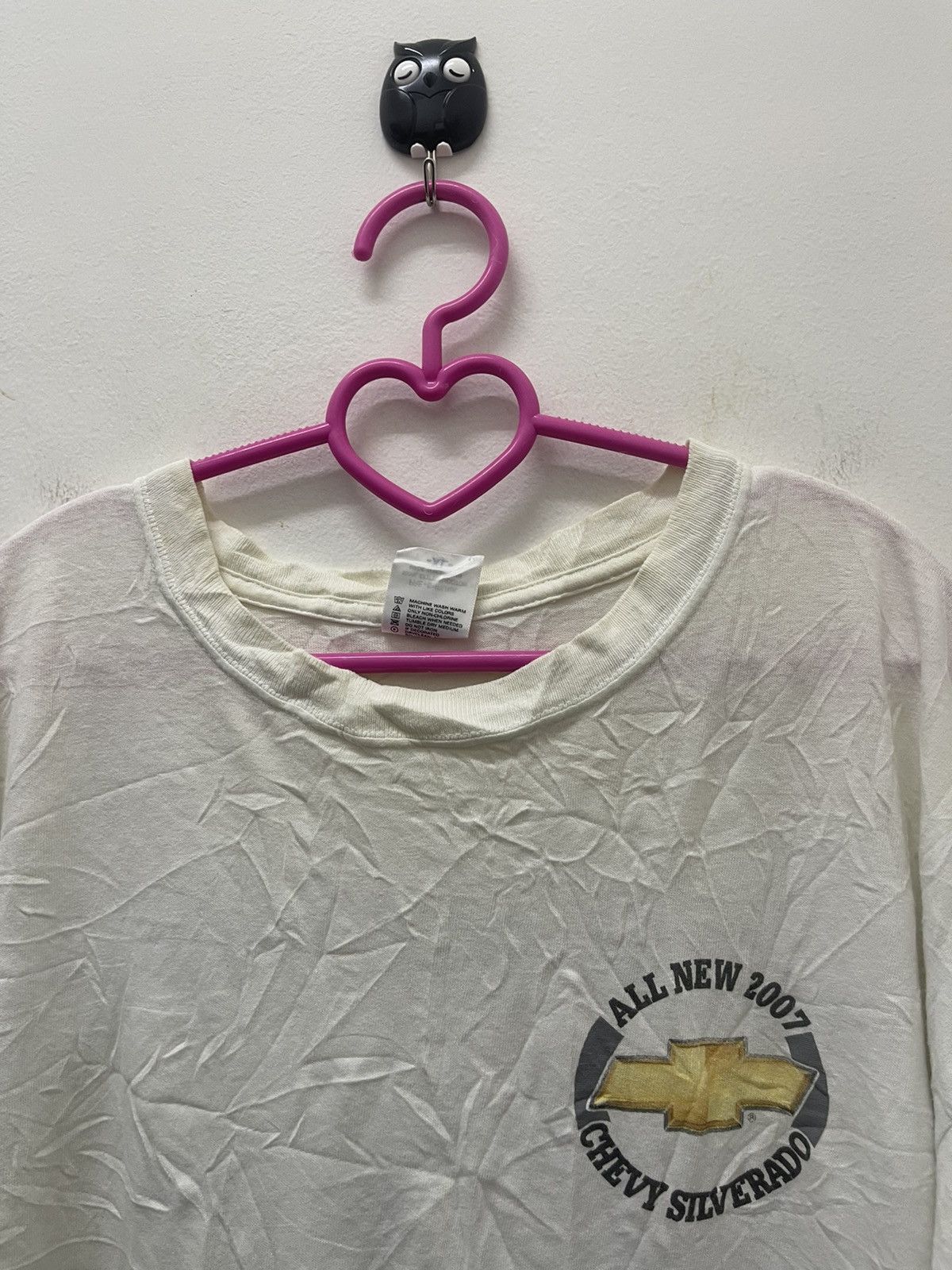 Chevrolet Rare Vintage CHEVROLET Silverado 2007 Promo Tee Size US XL / EU 56 / 4 - 4 Thumbnail