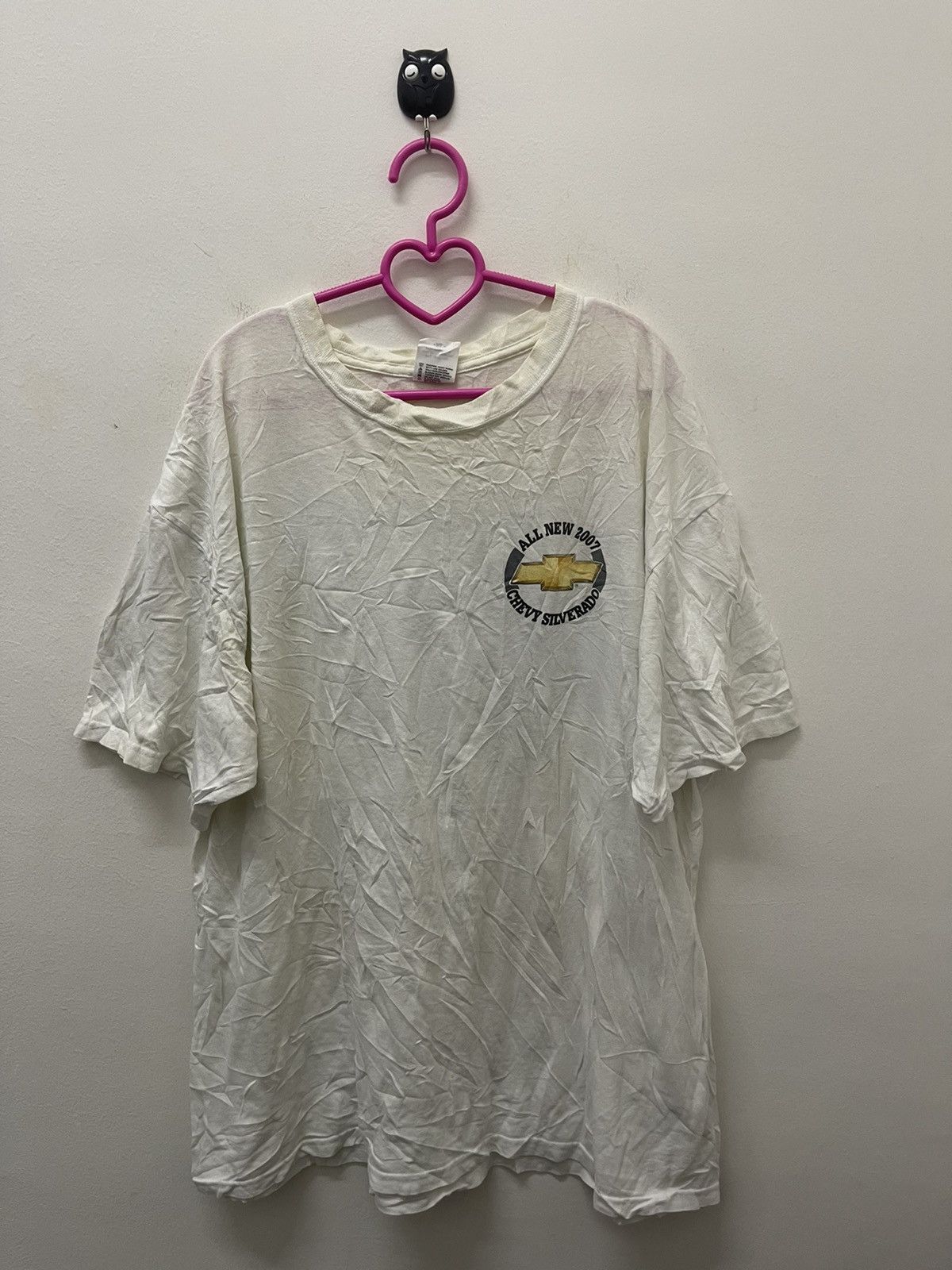 Chevrolet Rare Vintage CHEVROLET Silverado 2007 Promo Tee Size US XL / EU 56 / 4 - 3 Thumbnail