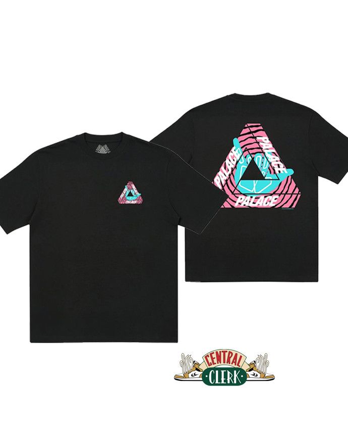 image of Palace Tri-Zooted Shakka Tee in Black, Men's (Size Medium)